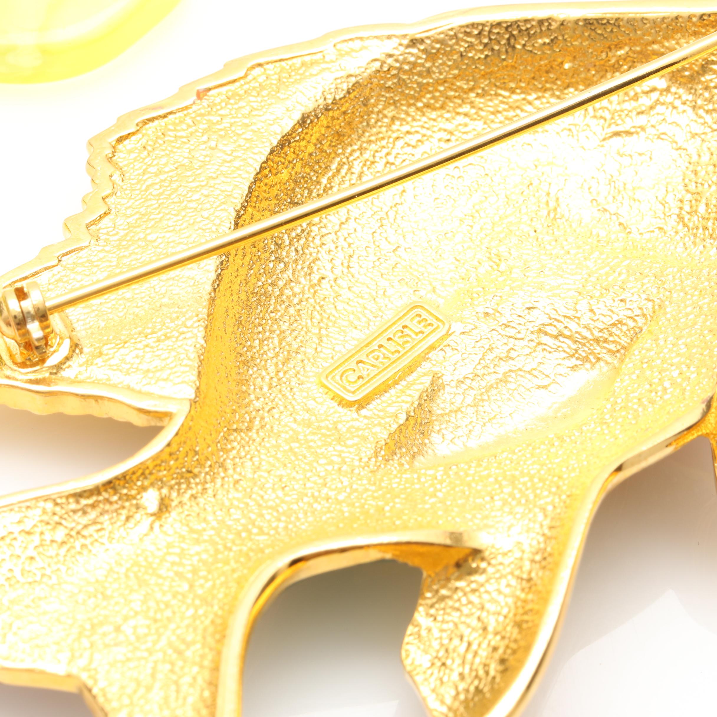 Costume Jewelry Featuring Pieces by Carlisle and Abalone Bracelet