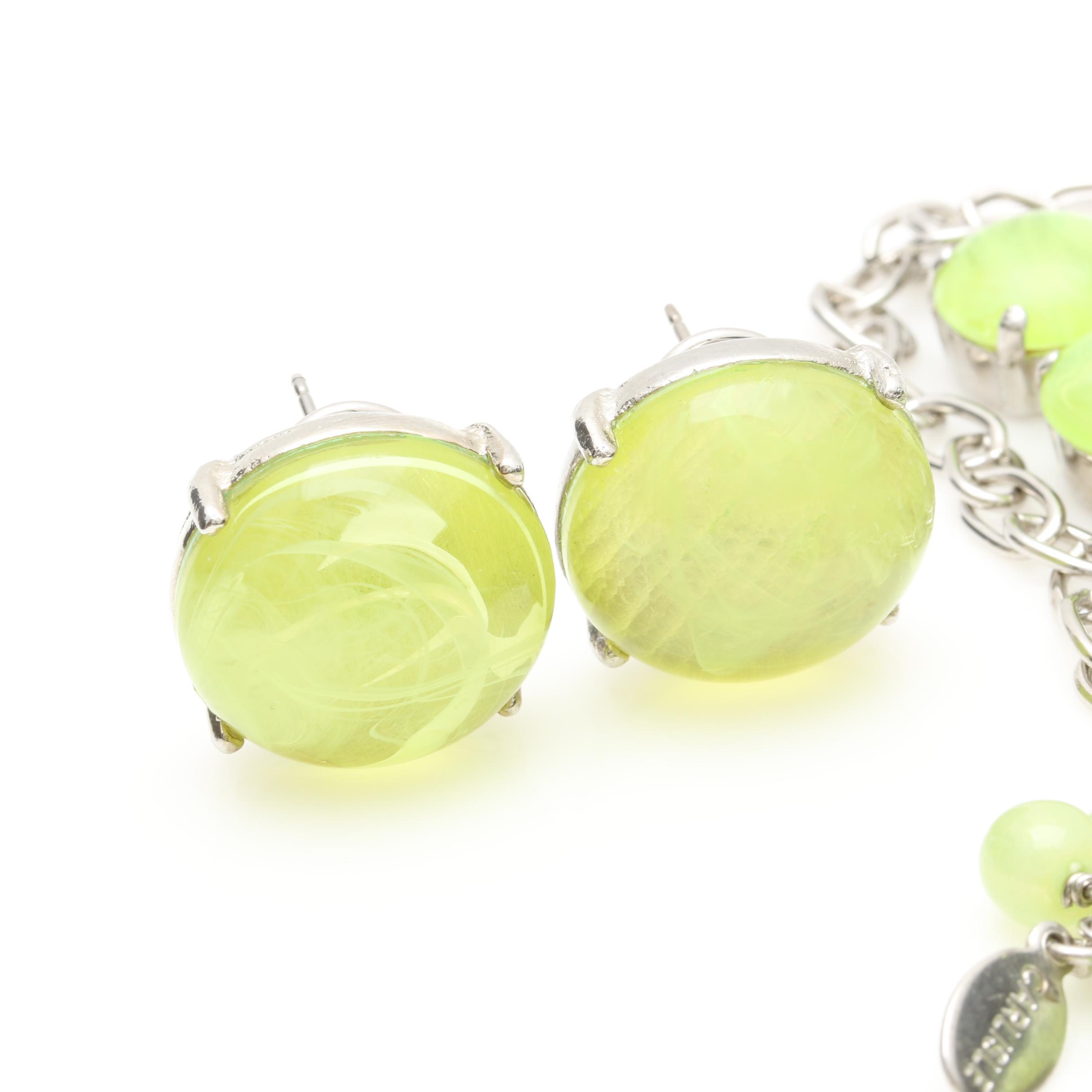 Costume Jewelry Featuring Pieces by Carlisle and Abalone Bracelet