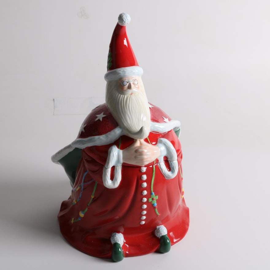 Mary Engelbreit Santa Claus Candy Jar