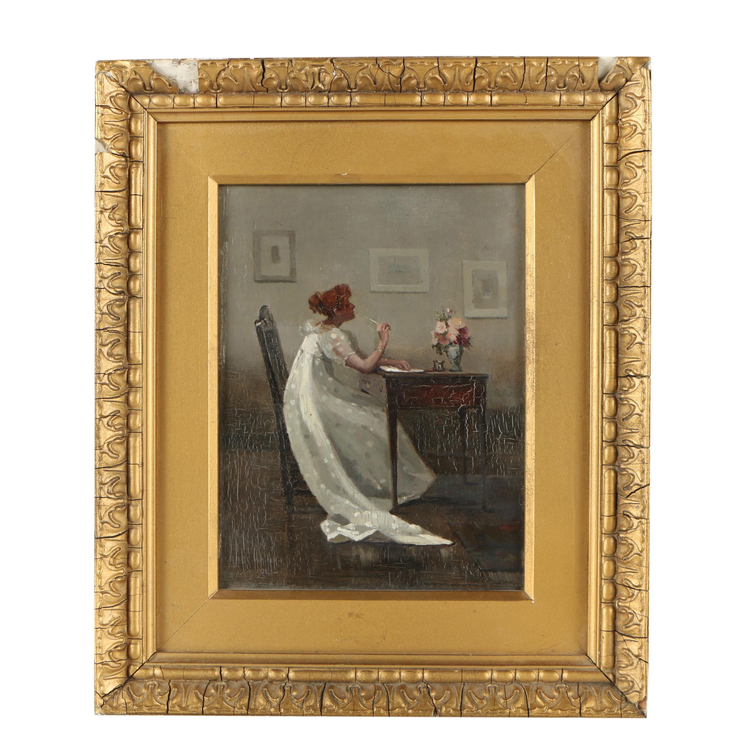 Maude Walker Oil Painting