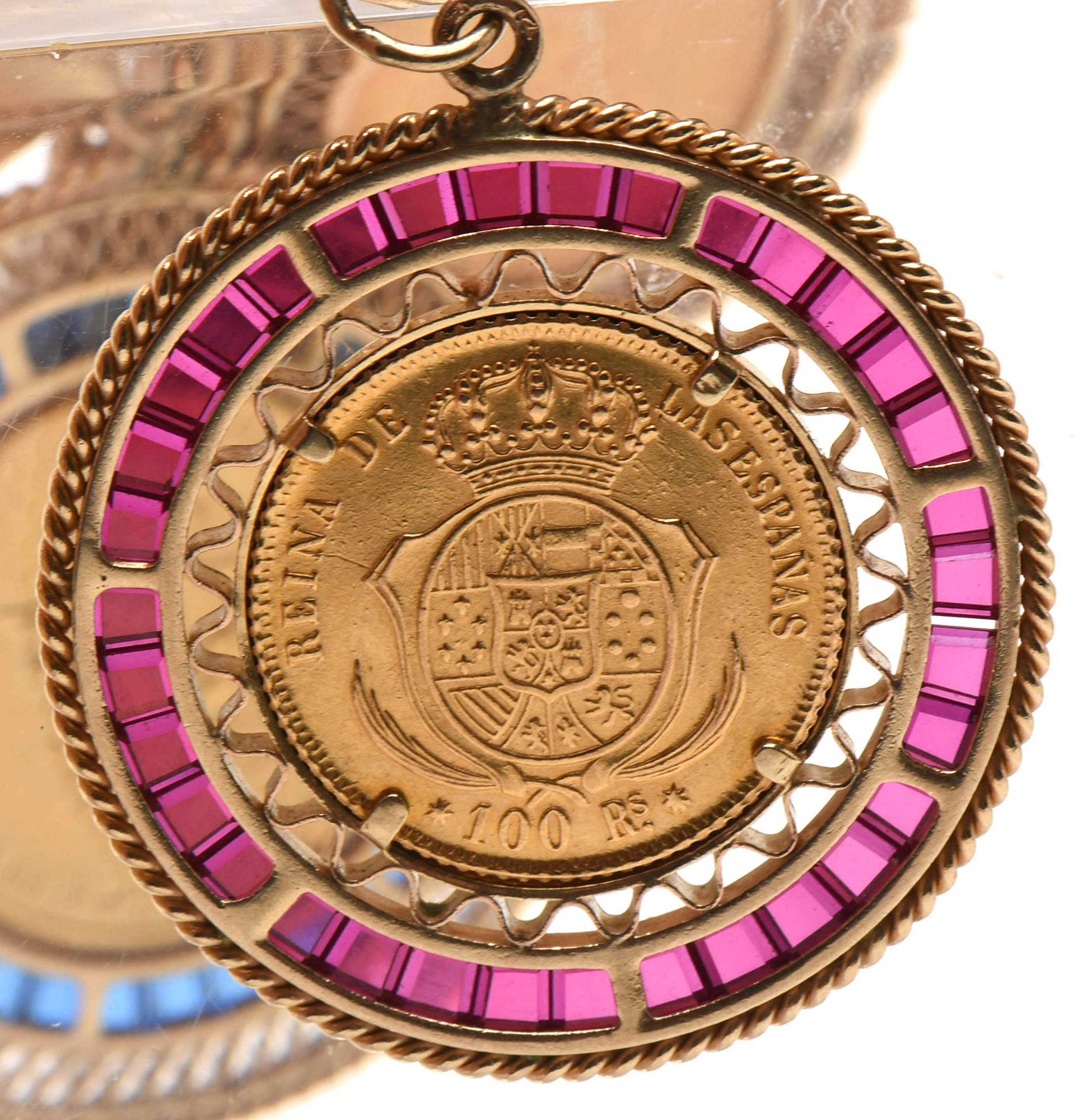 14K Yellow Gold Bracelet with Sixteen World Gold Coin Charms