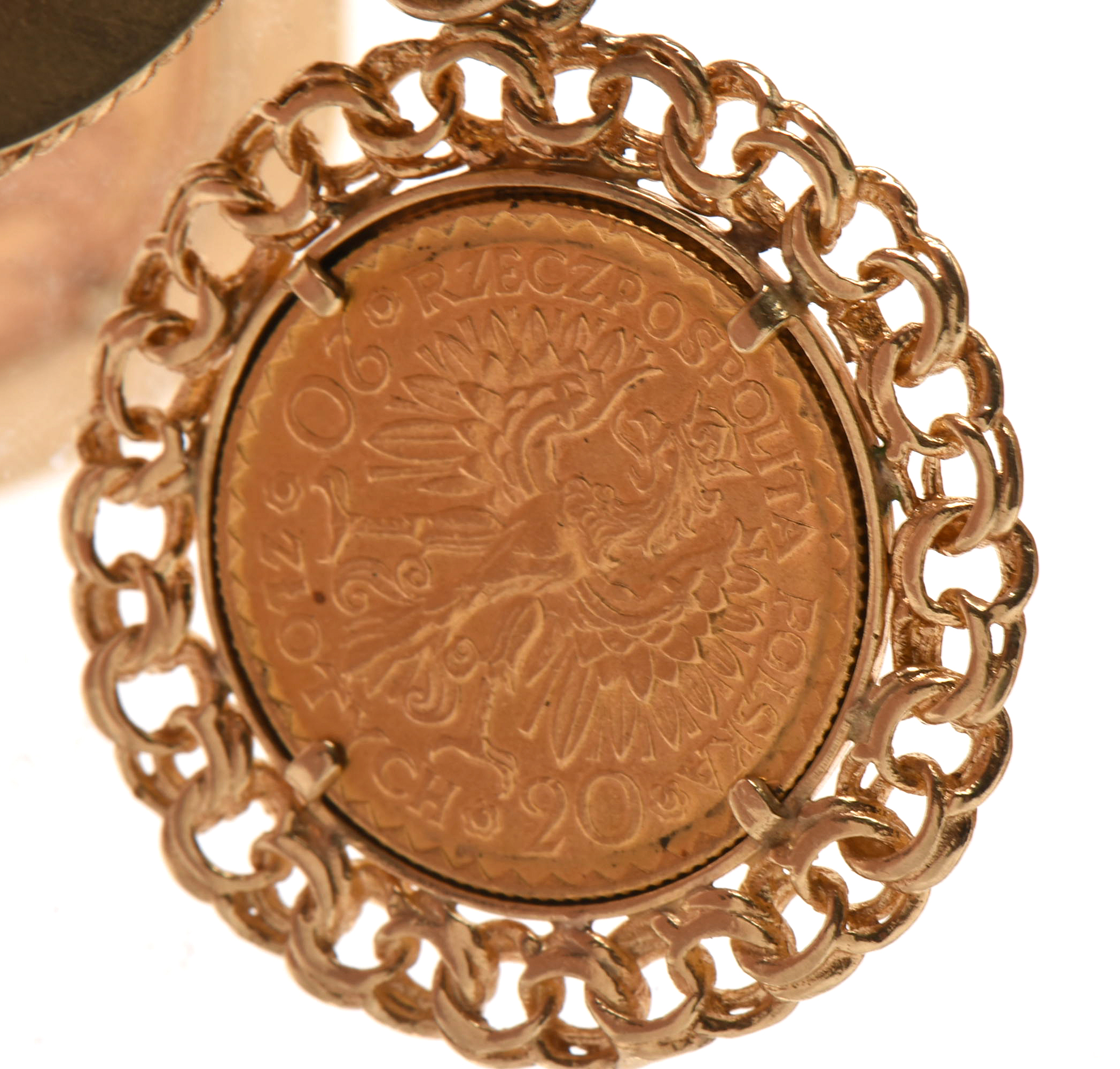 14K Yellow Gold Bracelet with Sixteen World Gold Coin Charms