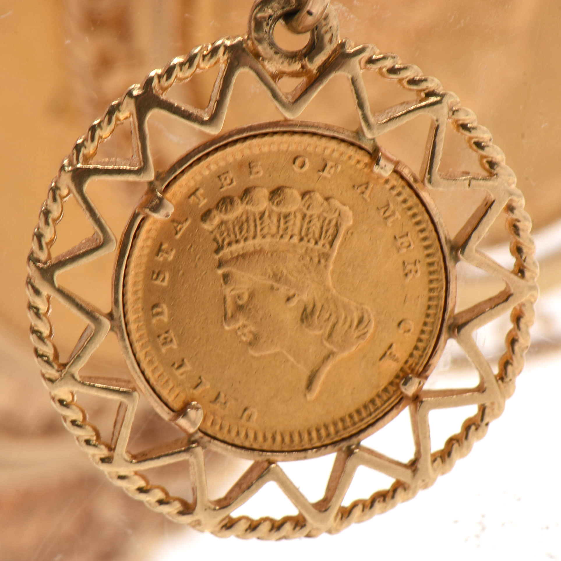 14K Yellow Gold Bracelet with Sixteen World Gold Coin Charms