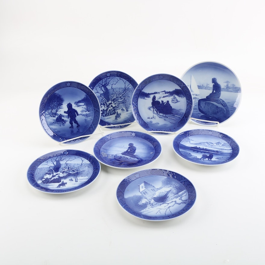 Royal Copenhagen Porcelain Collector Plates