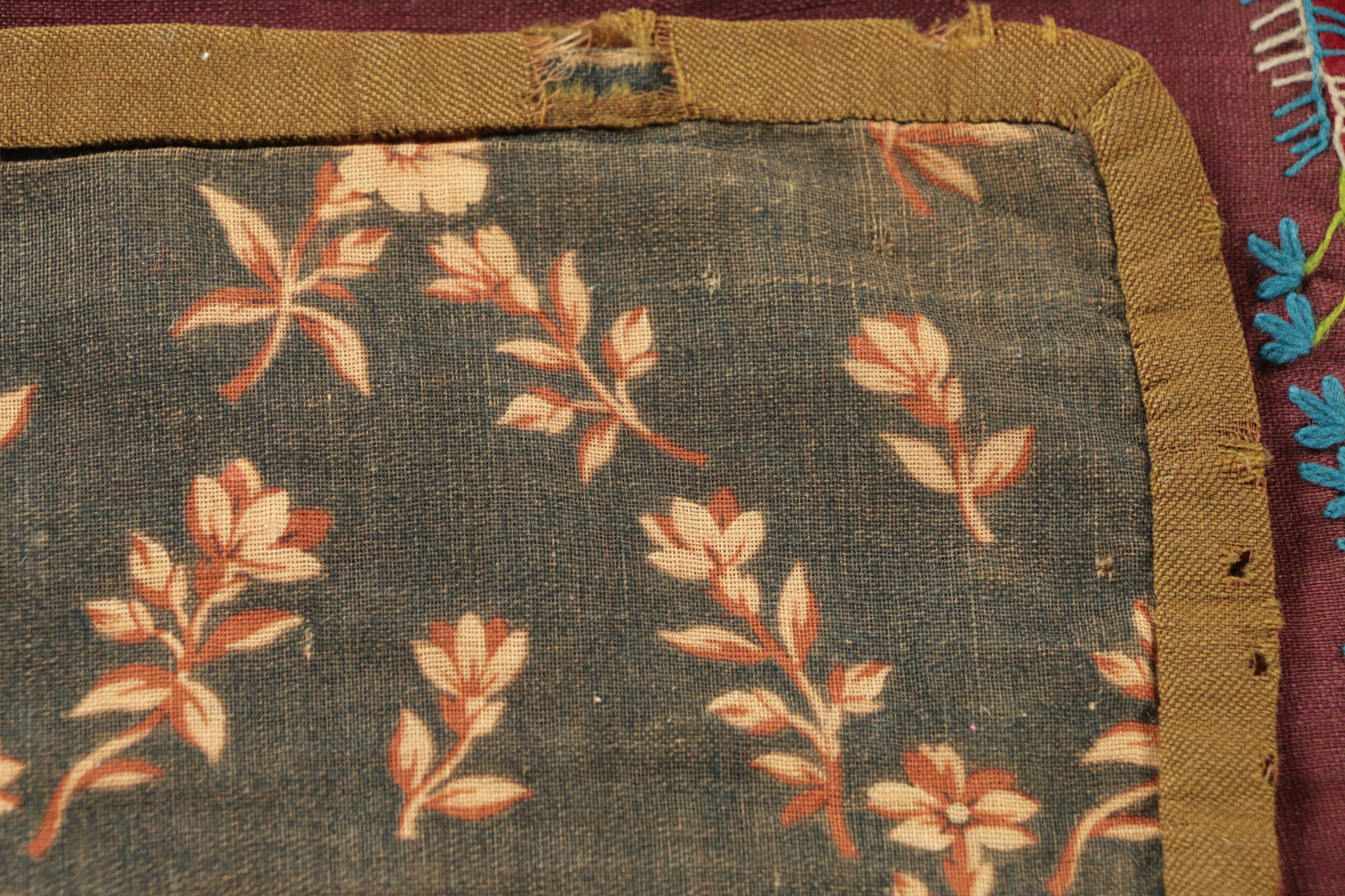 Late 19th Century Hand Made Folk Art Friendship Quilt