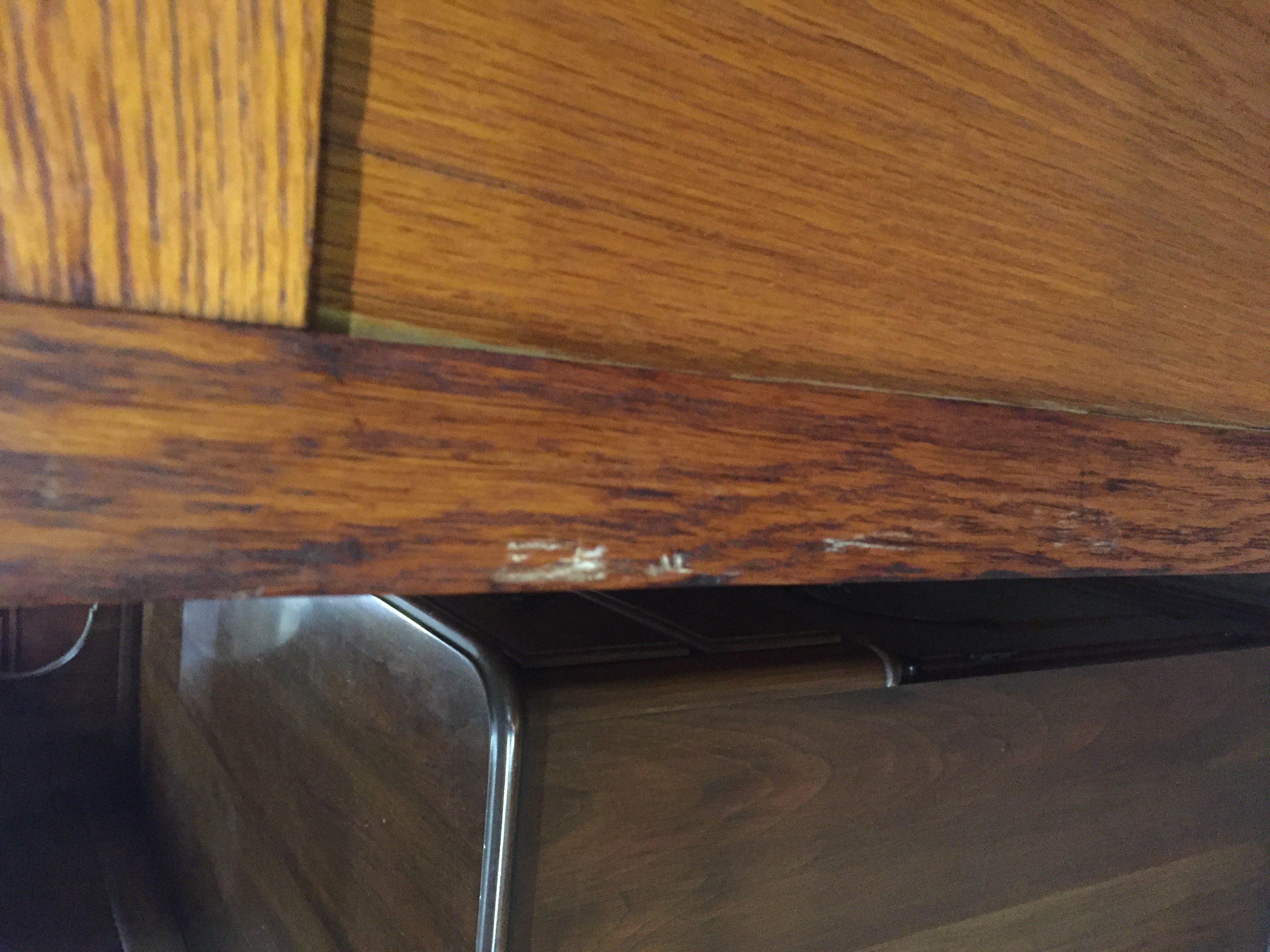 Vintage Oak Standing Clerks Desk