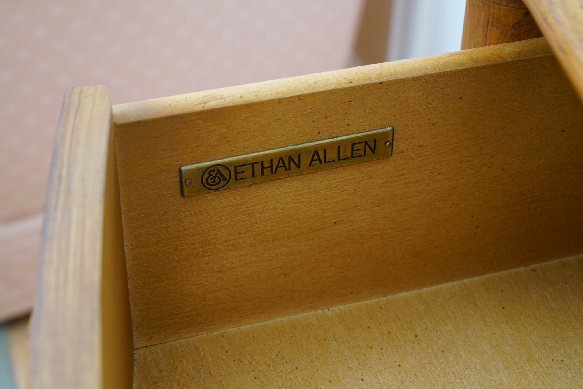 Hannah Bow Front Chest of Drawers From New Country by Ethan Allen