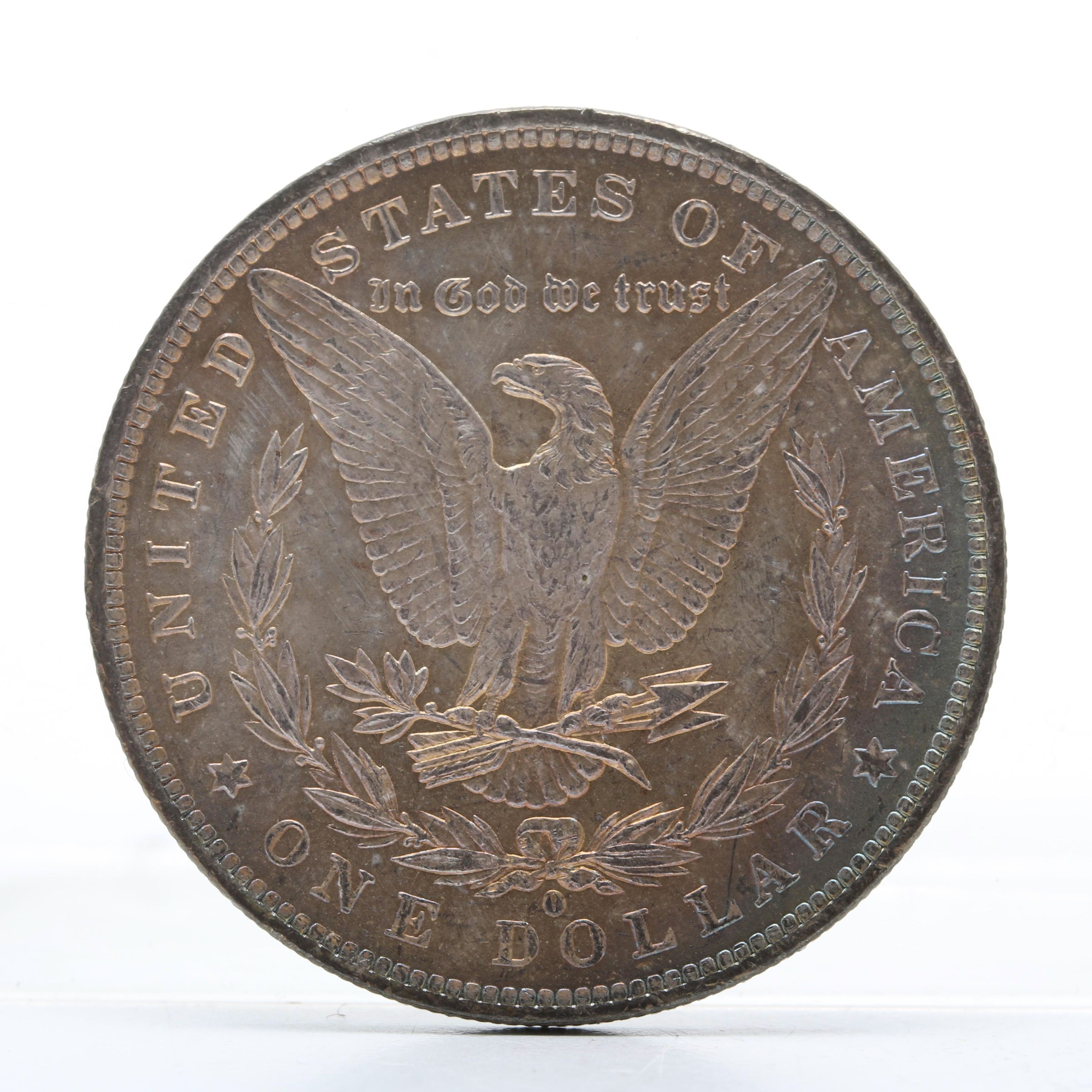 1884-O and 1896 Morgan Silver Dollars