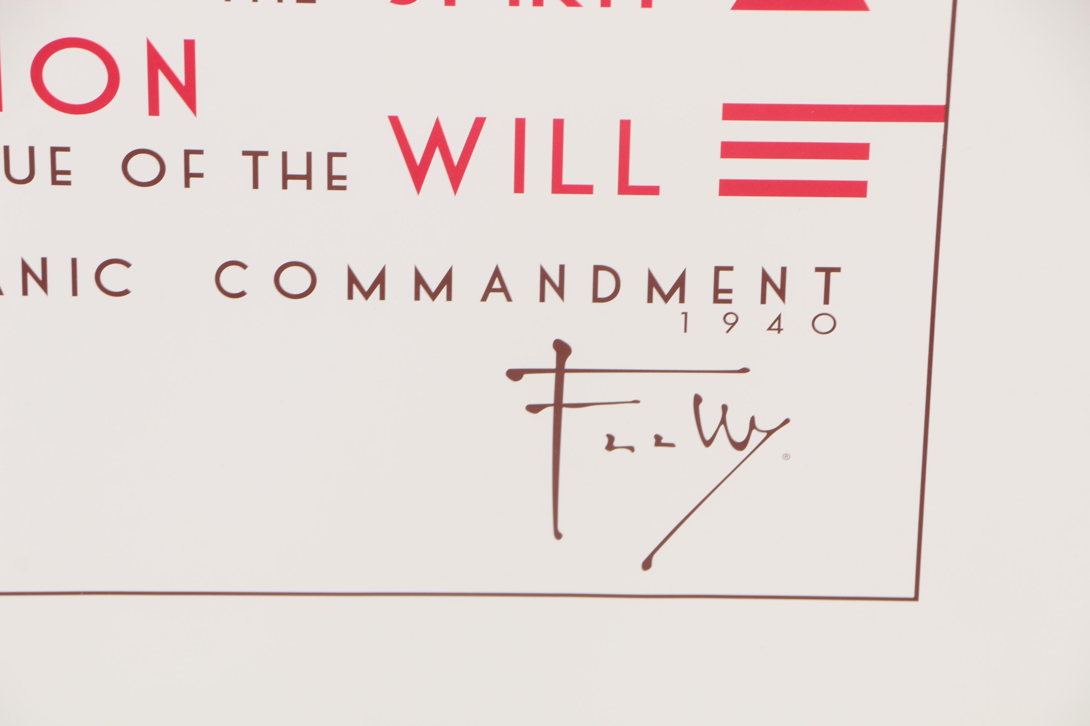 Frank Lloyd Wright "Taliesin" Exhibition Poster