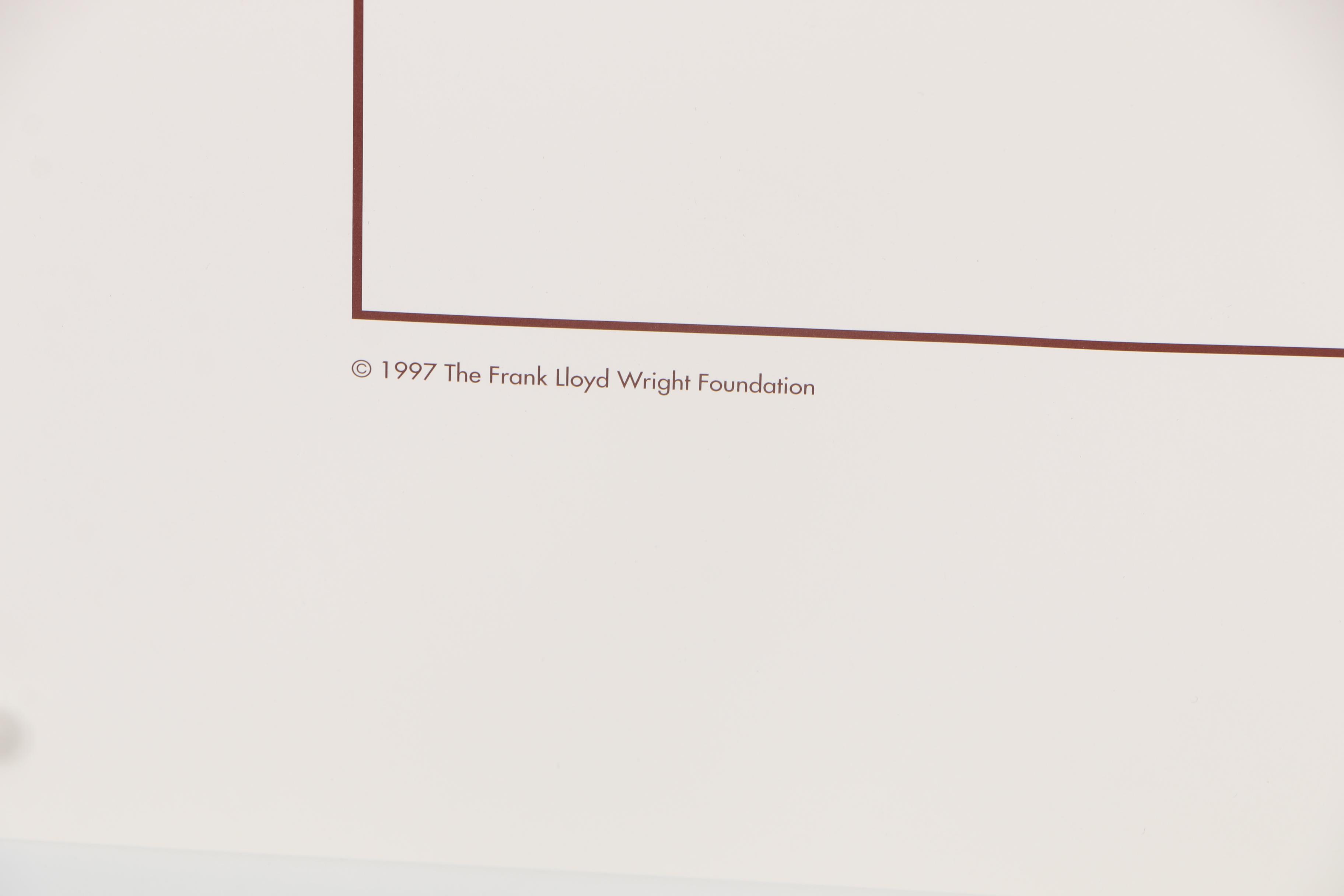 Frank Lloyd Wright "Taliesin" Exhibition Poster