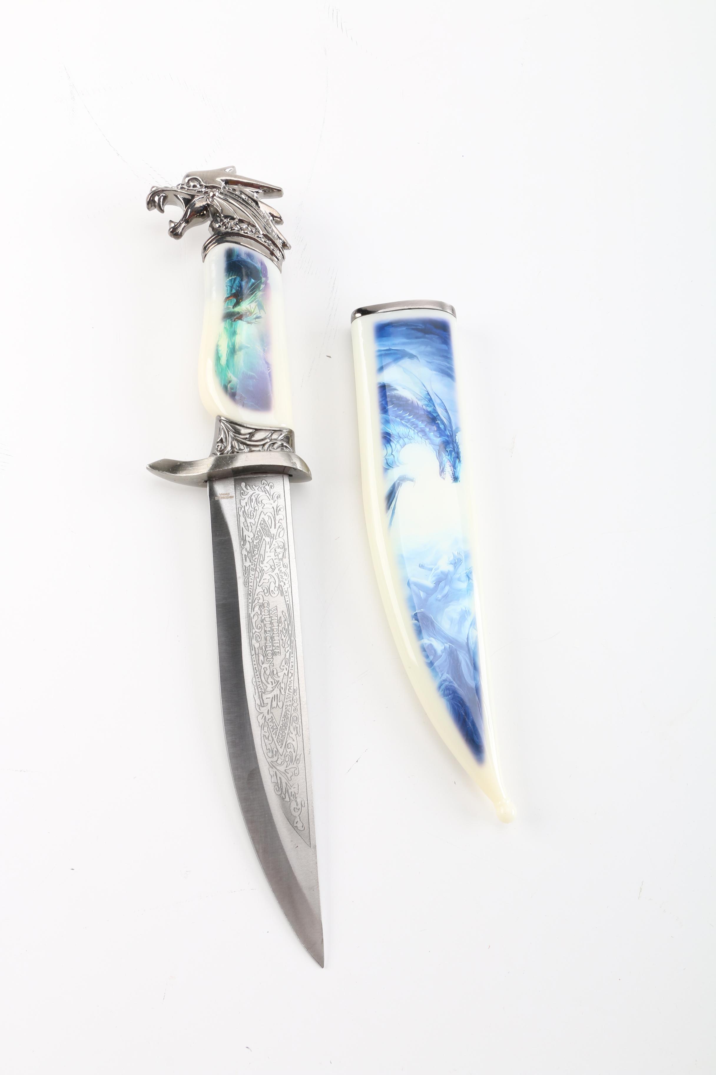 Ronald Reagan Commemorative Presidential Knife with Wildlife Collection Knife