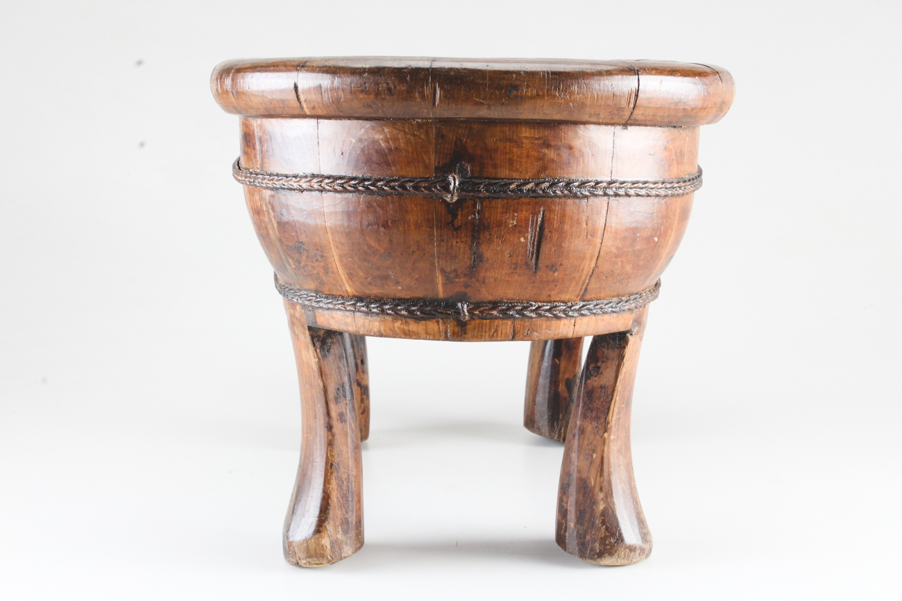 Vintage Chinese Elm Baby Bath