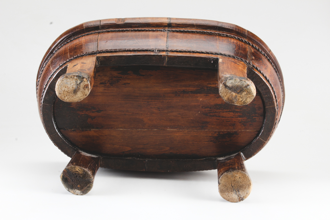 Vintage Chinese Elm Baby Bath