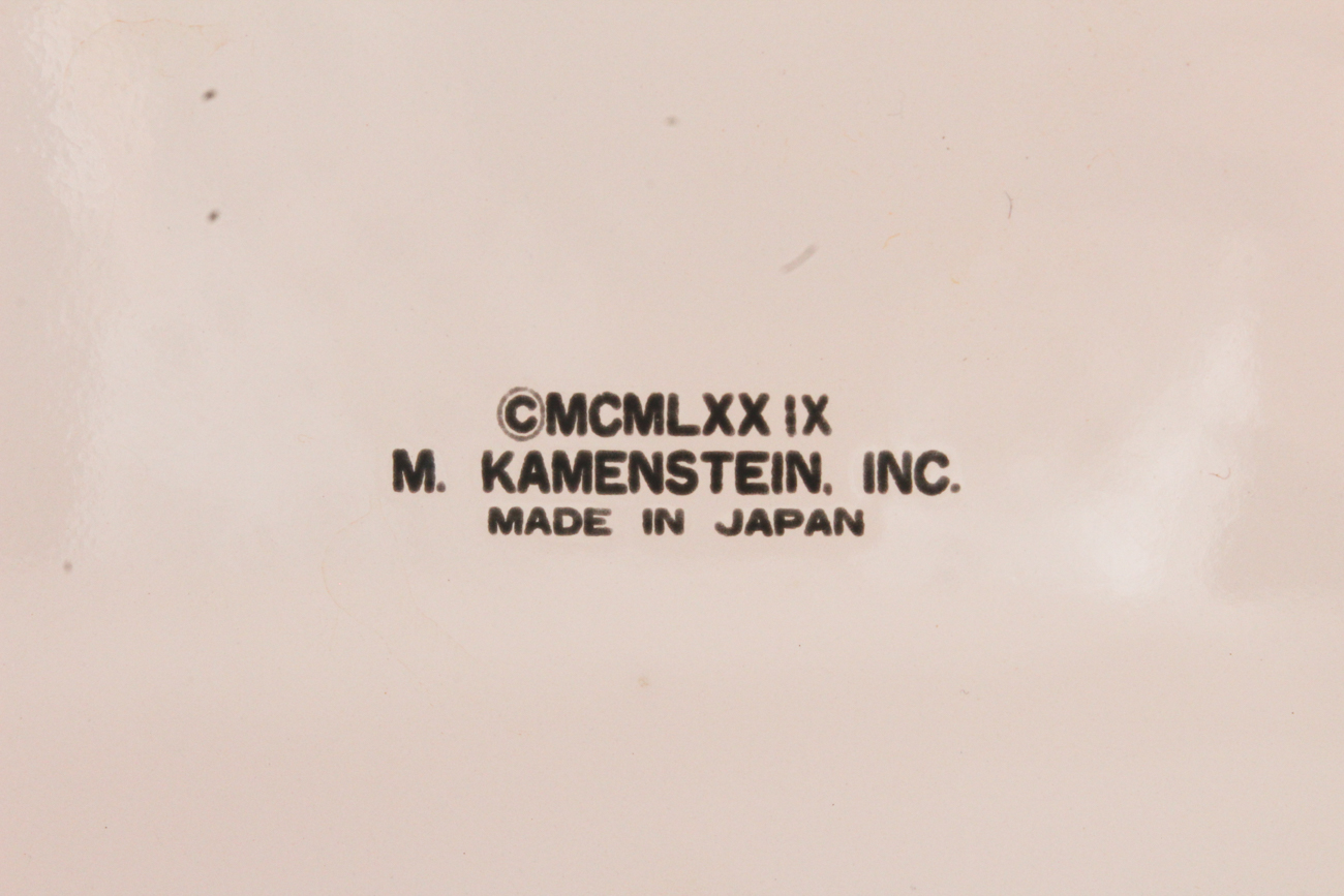 M. Kamenstein Teapots Including "World of Motion" Carousel