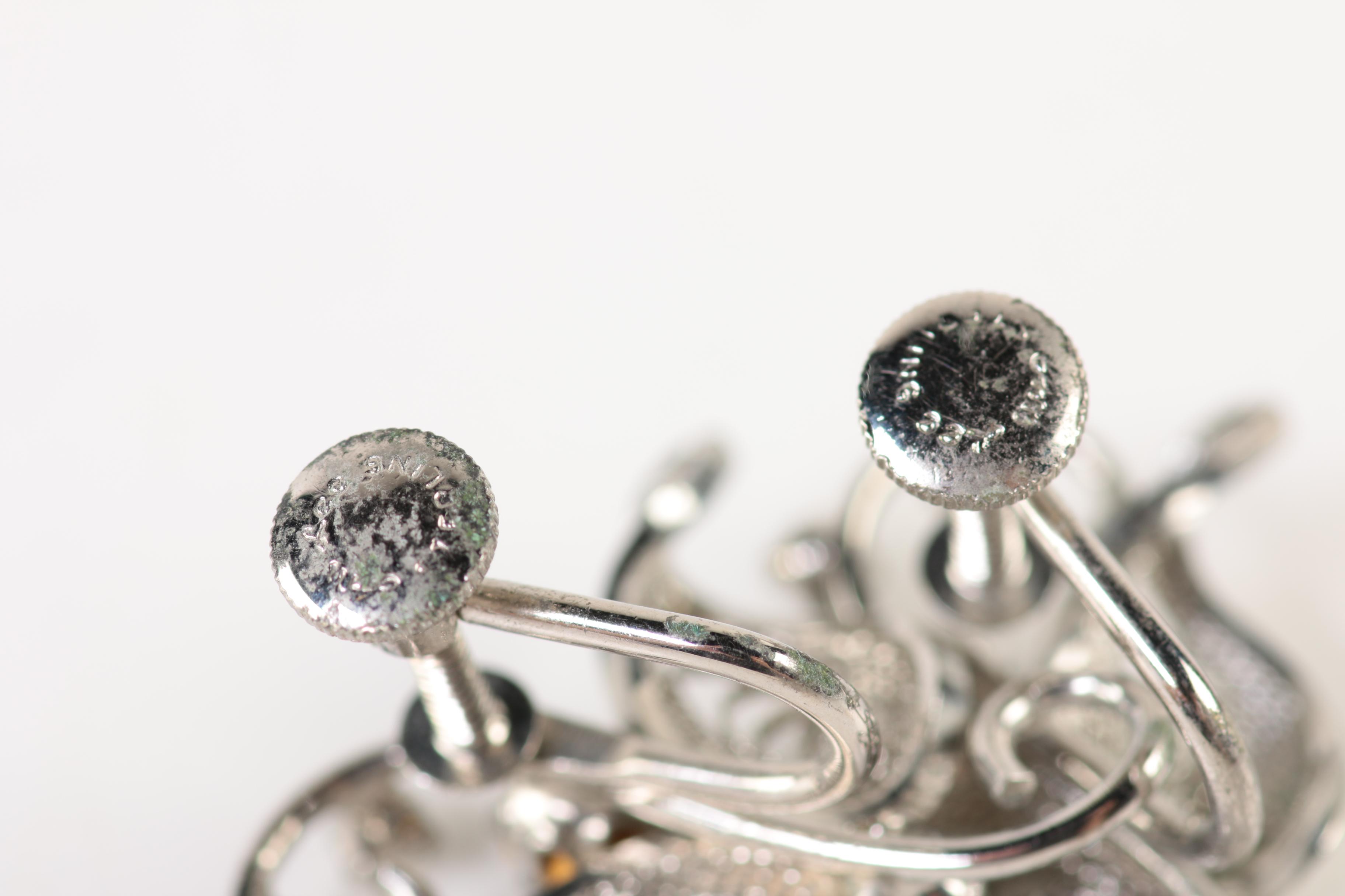 Assorted 800 and 925 Silver Gemstone Jewelry Including Wedgwood