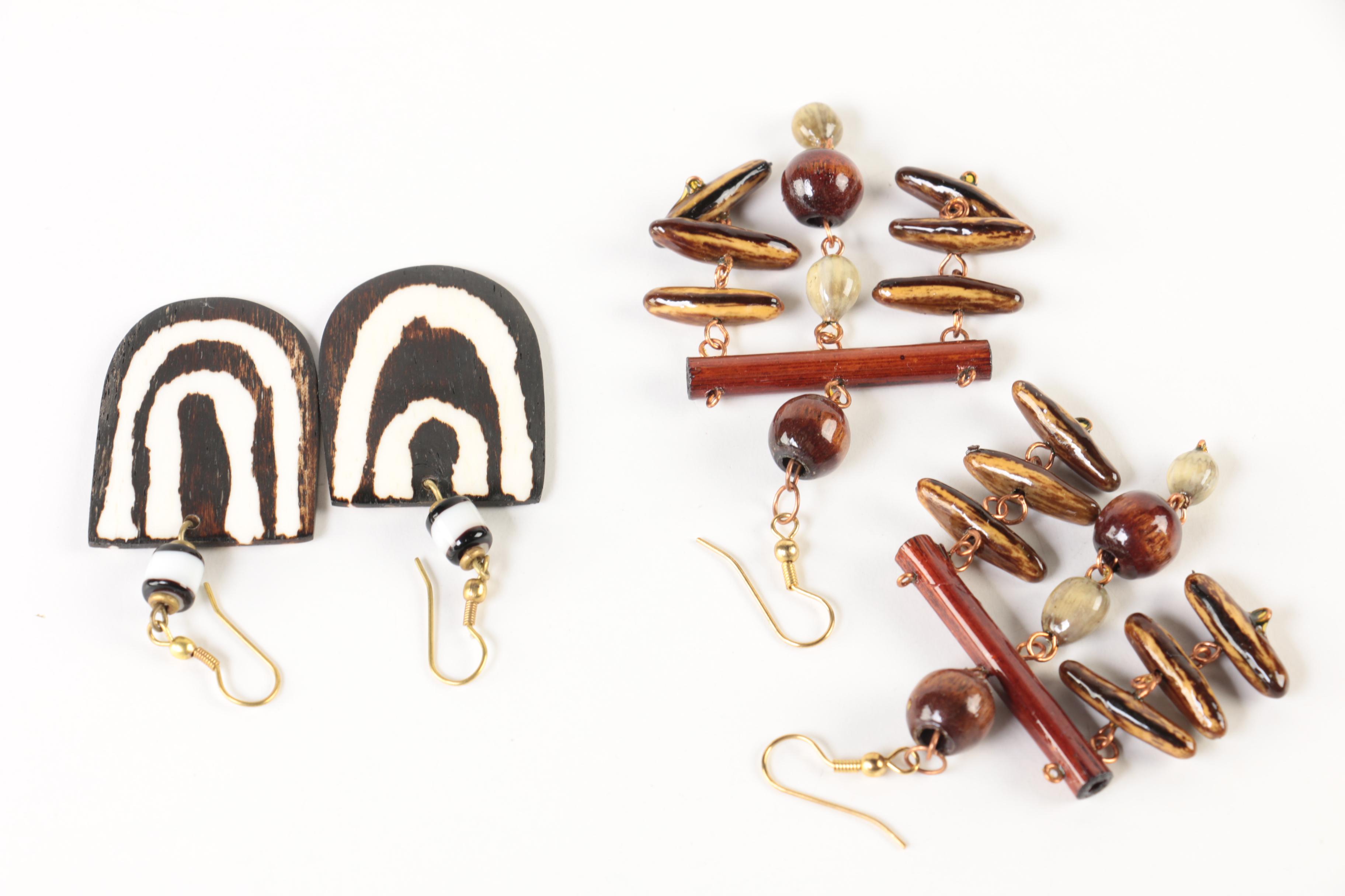 Assorted Gemstone Jewelry Including Coral