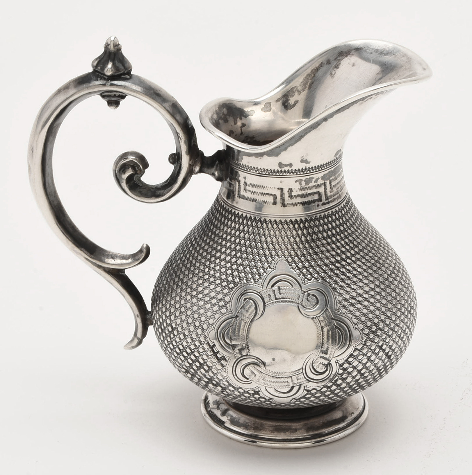 19th Century Sy & Wagner Prussian 812 Silver Tea Service