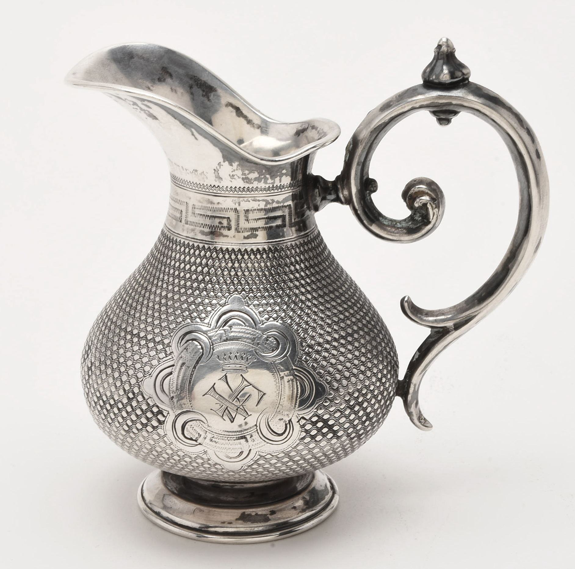 19th Century Sy & Wagner Prussian 812 Silver Tea Service