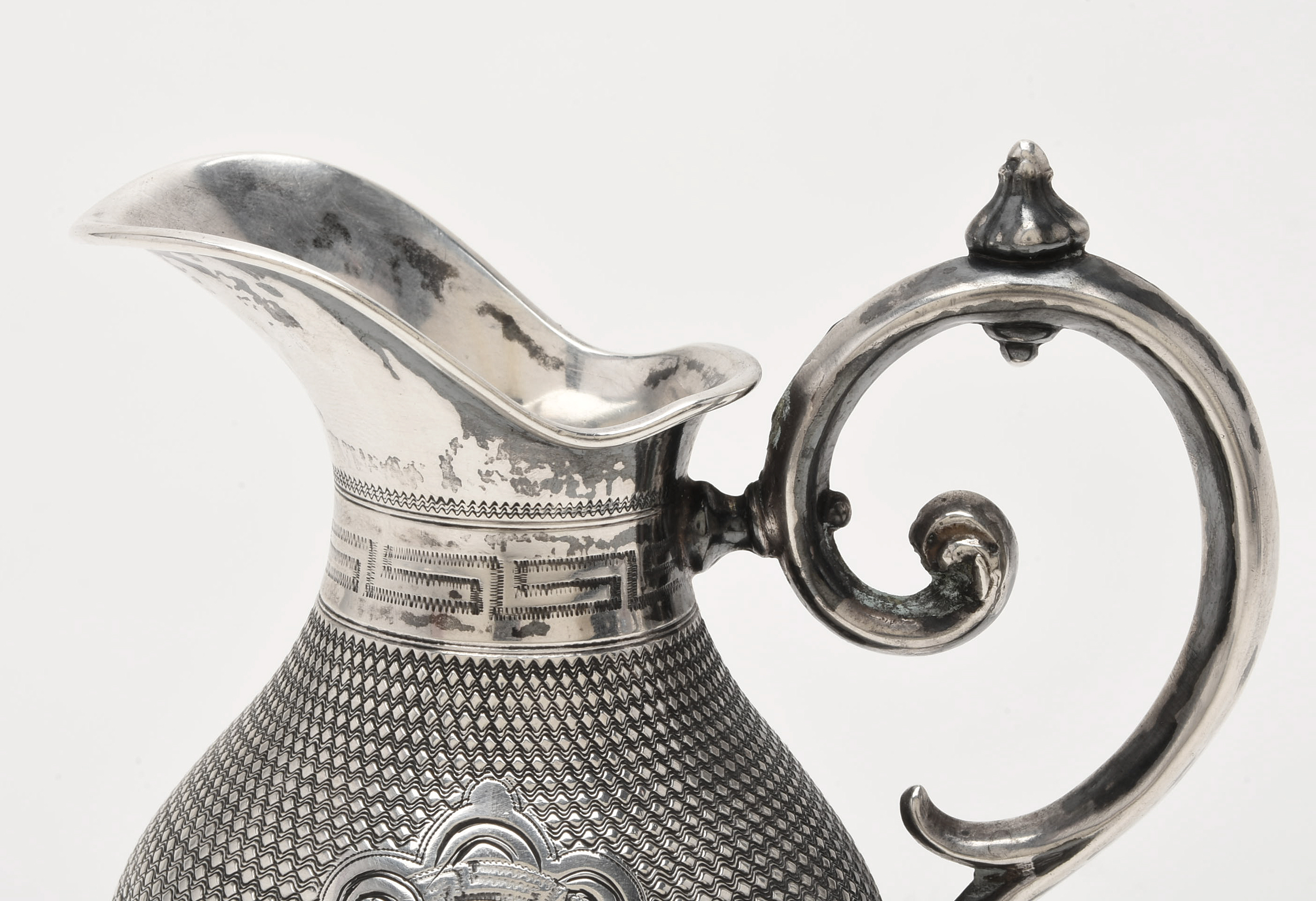 19th Century Sy & Wagner Prussian 812 Silver Tea Service