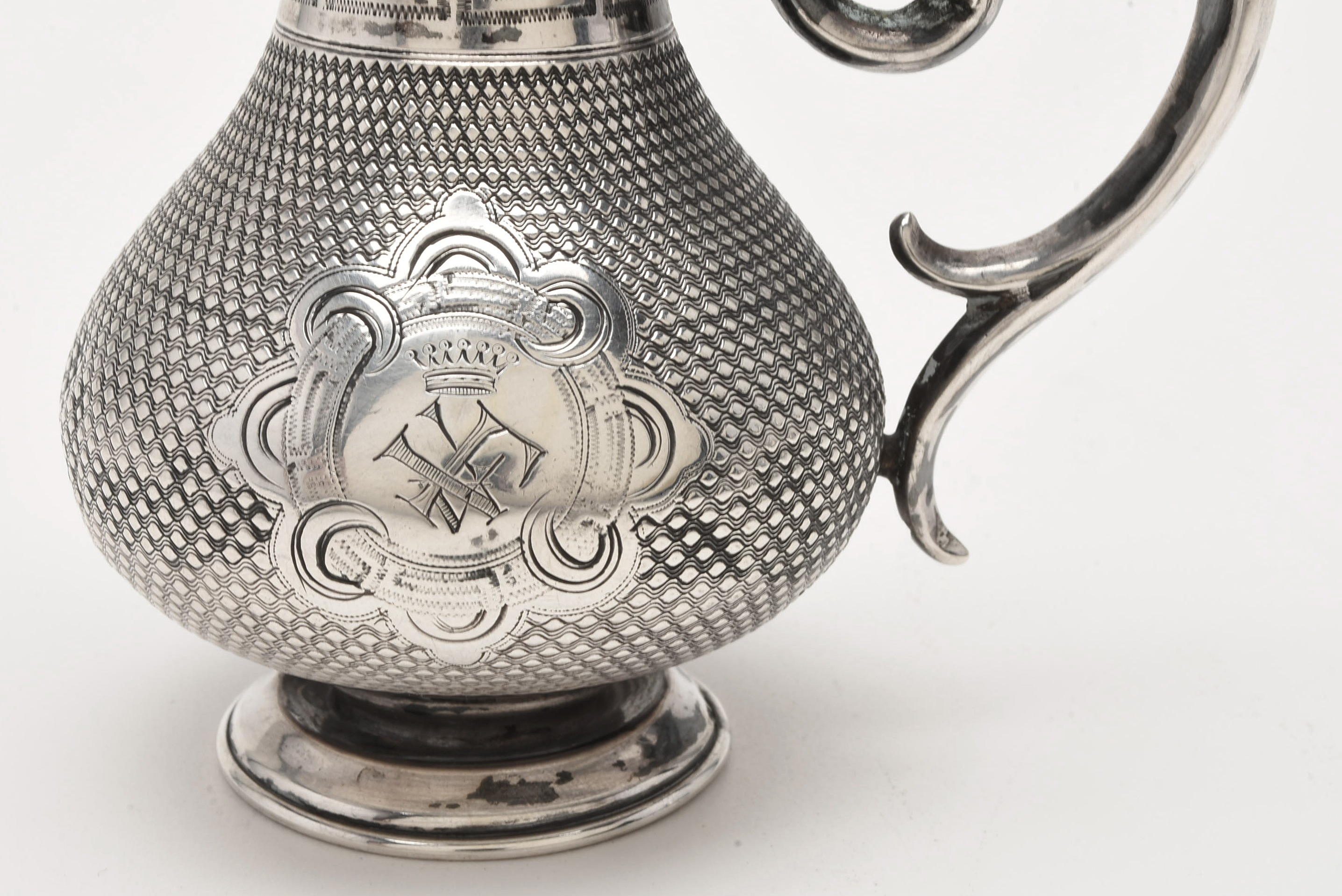 19th Century Sy & Wagner Prussian 812 Silver Tea Service