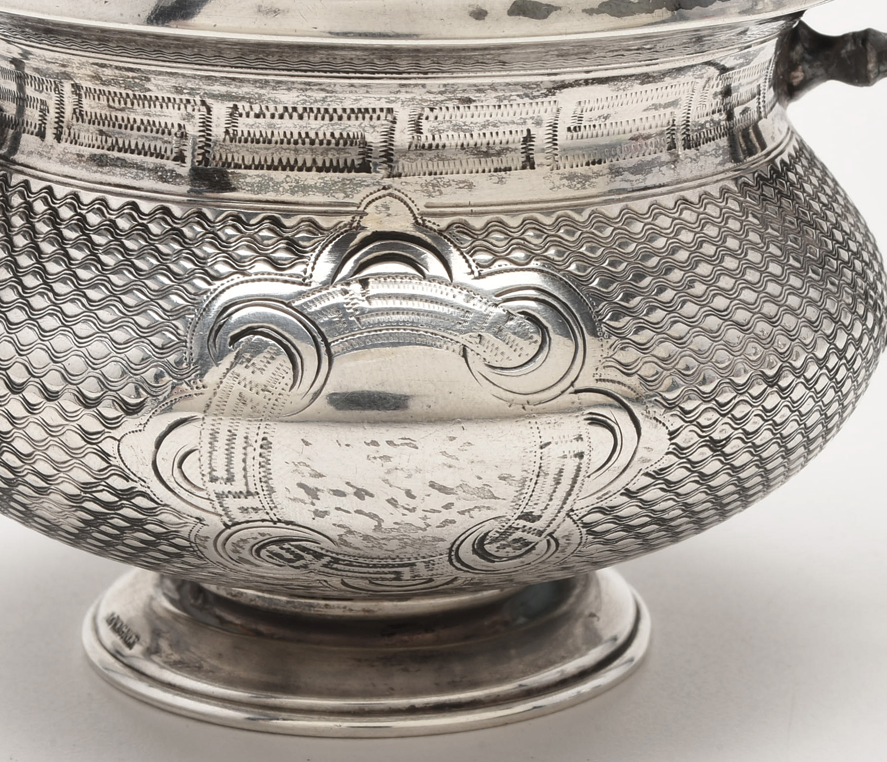 19th Century Sy & Wagner Prussian 812 Silver Tea Service