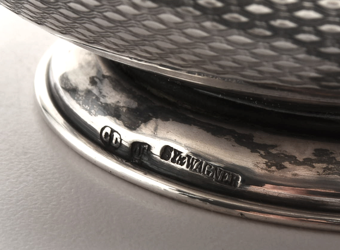 19th Century Sy & Wagner Prussian 812 Silver Tea Service