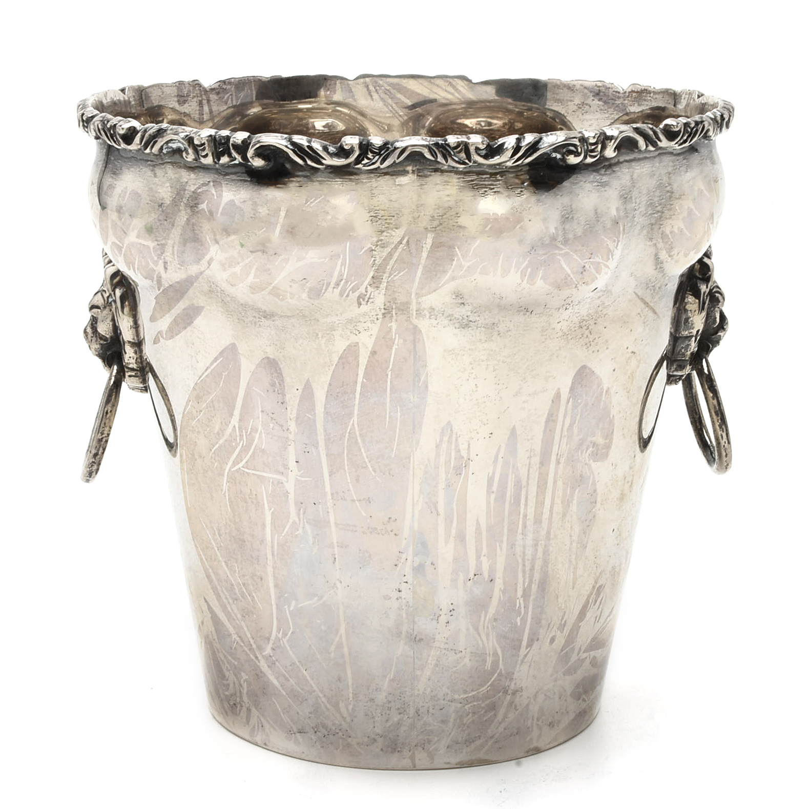 Torres Vega Mexcian Sterling Silver Ice Bucket