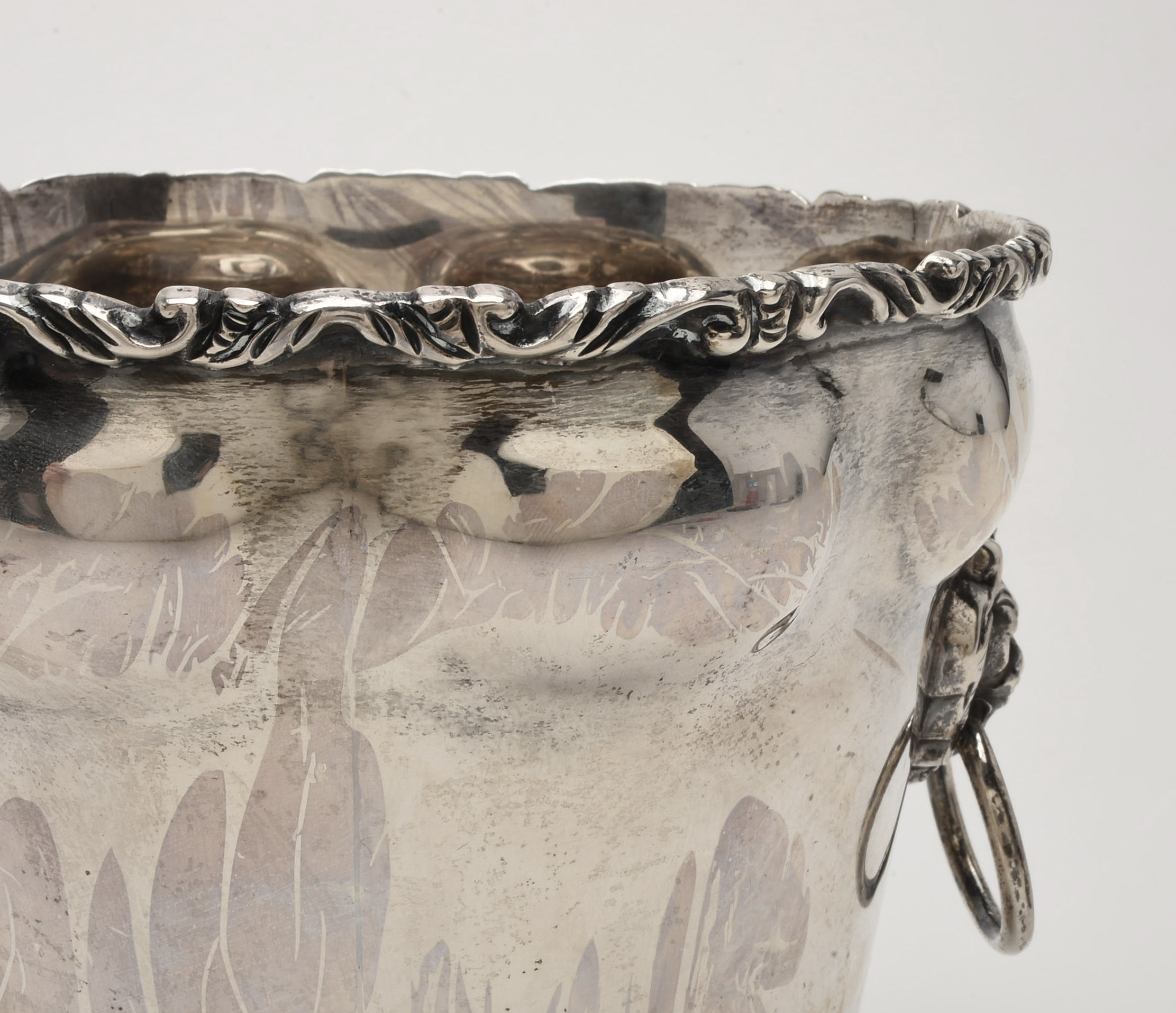 Torres Vega Mexcian Sterling Silver Ice Bucket