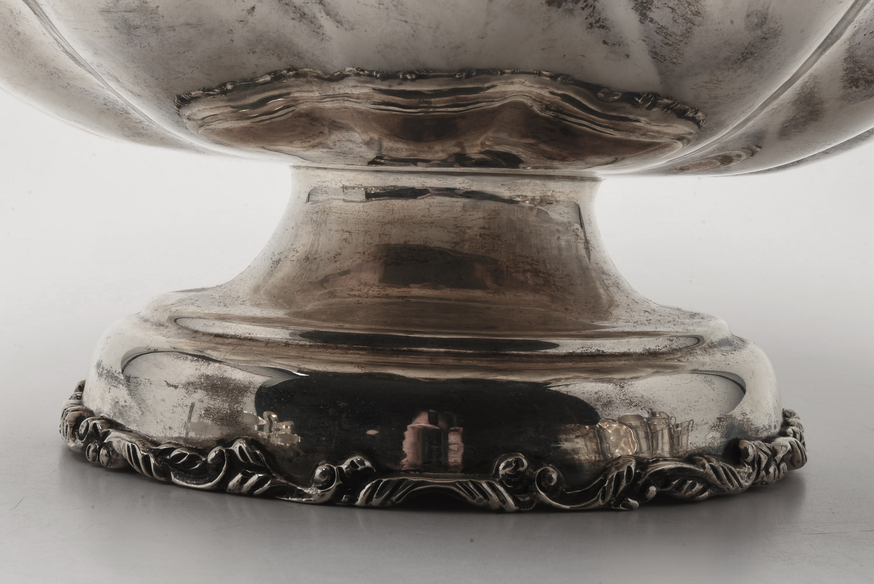 Mid-Century P. Lopez G Mexican Sterling Silver Punch Set