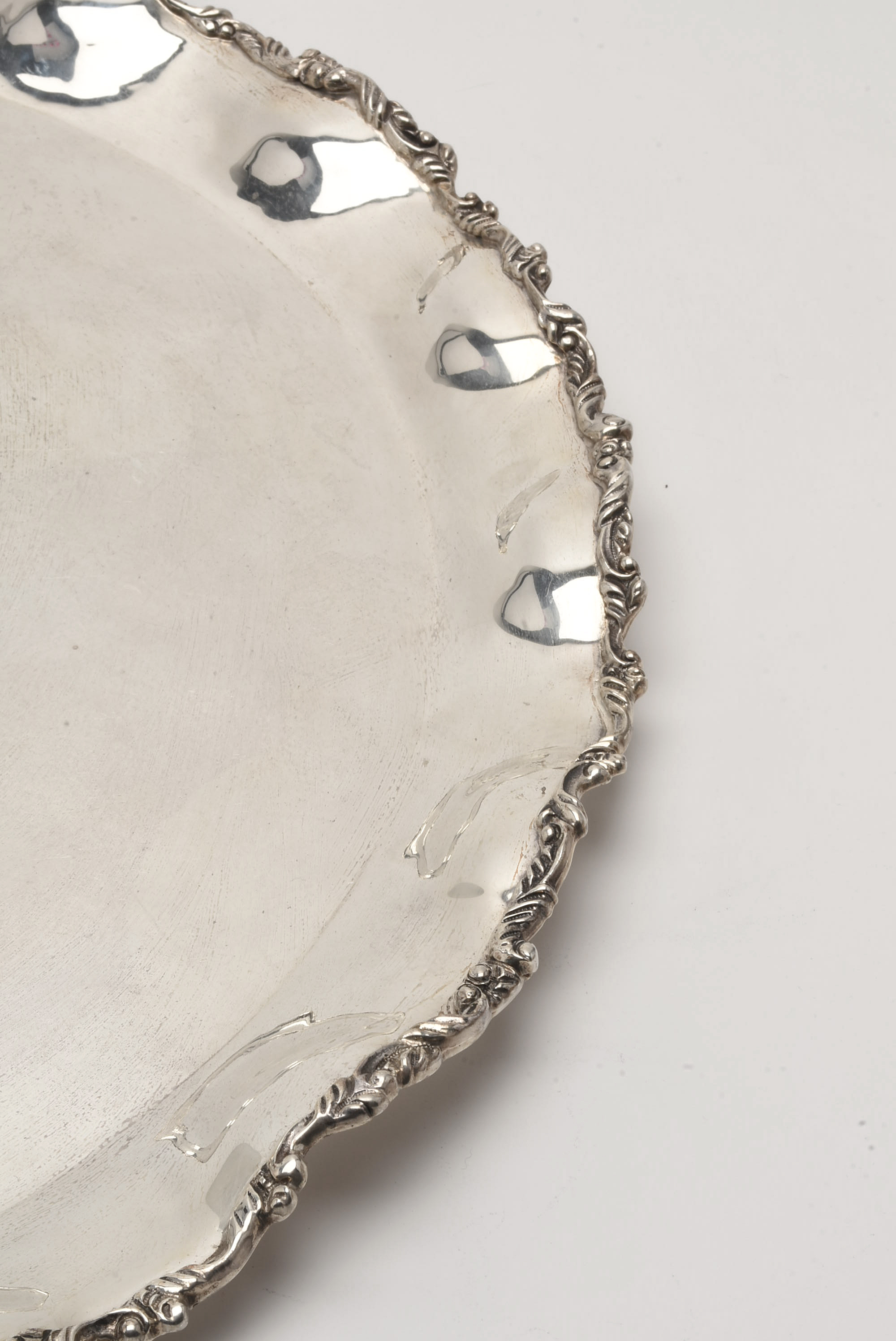 Mid-Century P. Lopez G Mexican Sterling Silver Punch Set