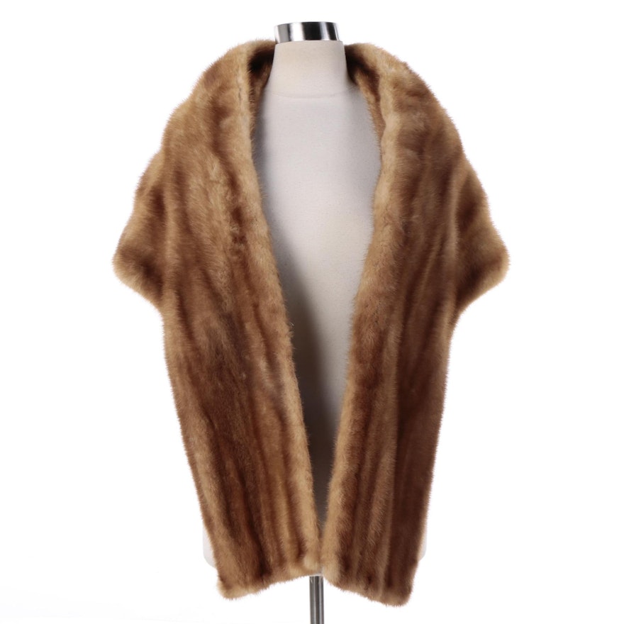 Women's Vintage Eaton's of Canada Mink Fur Stole