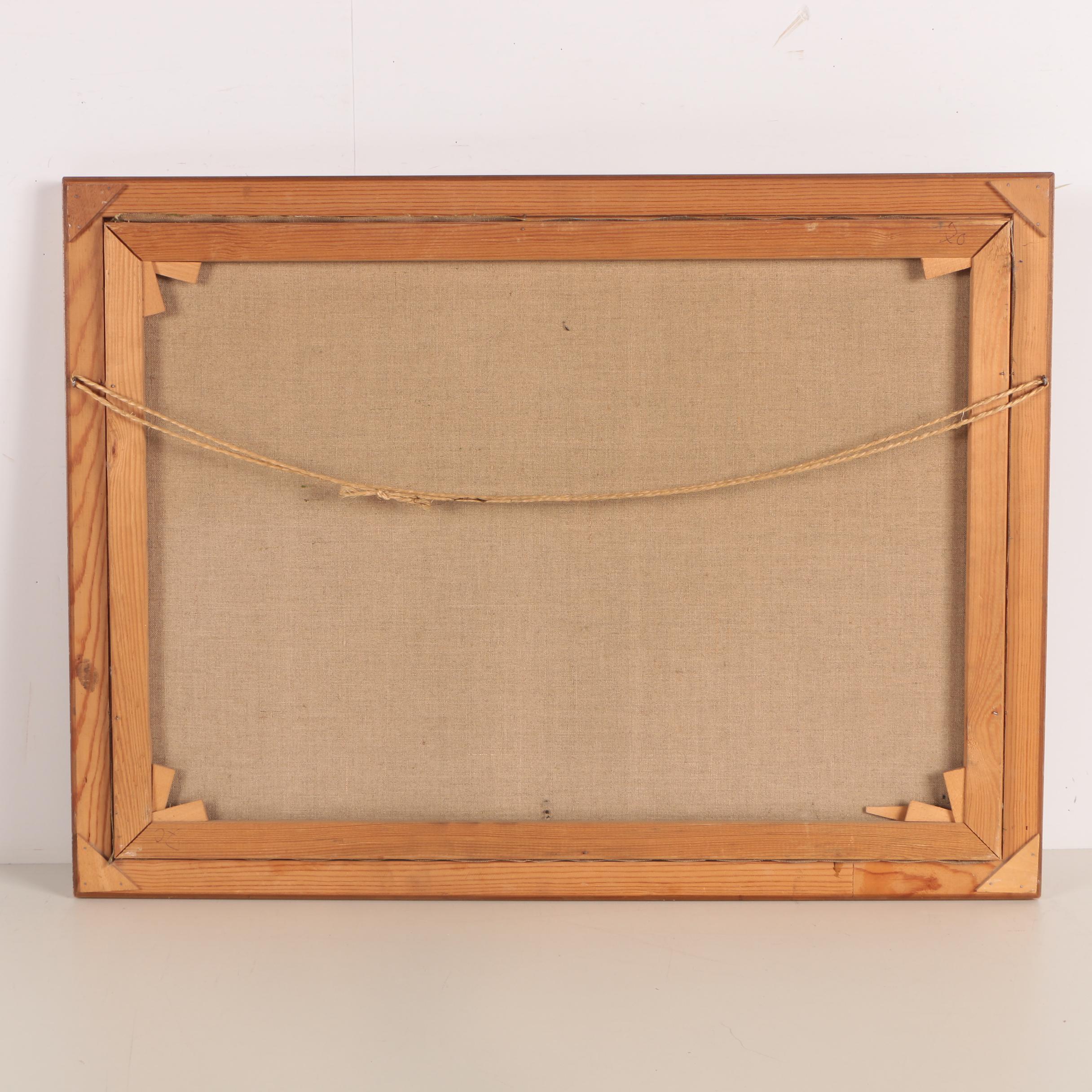 A. Johansen Oil Painting