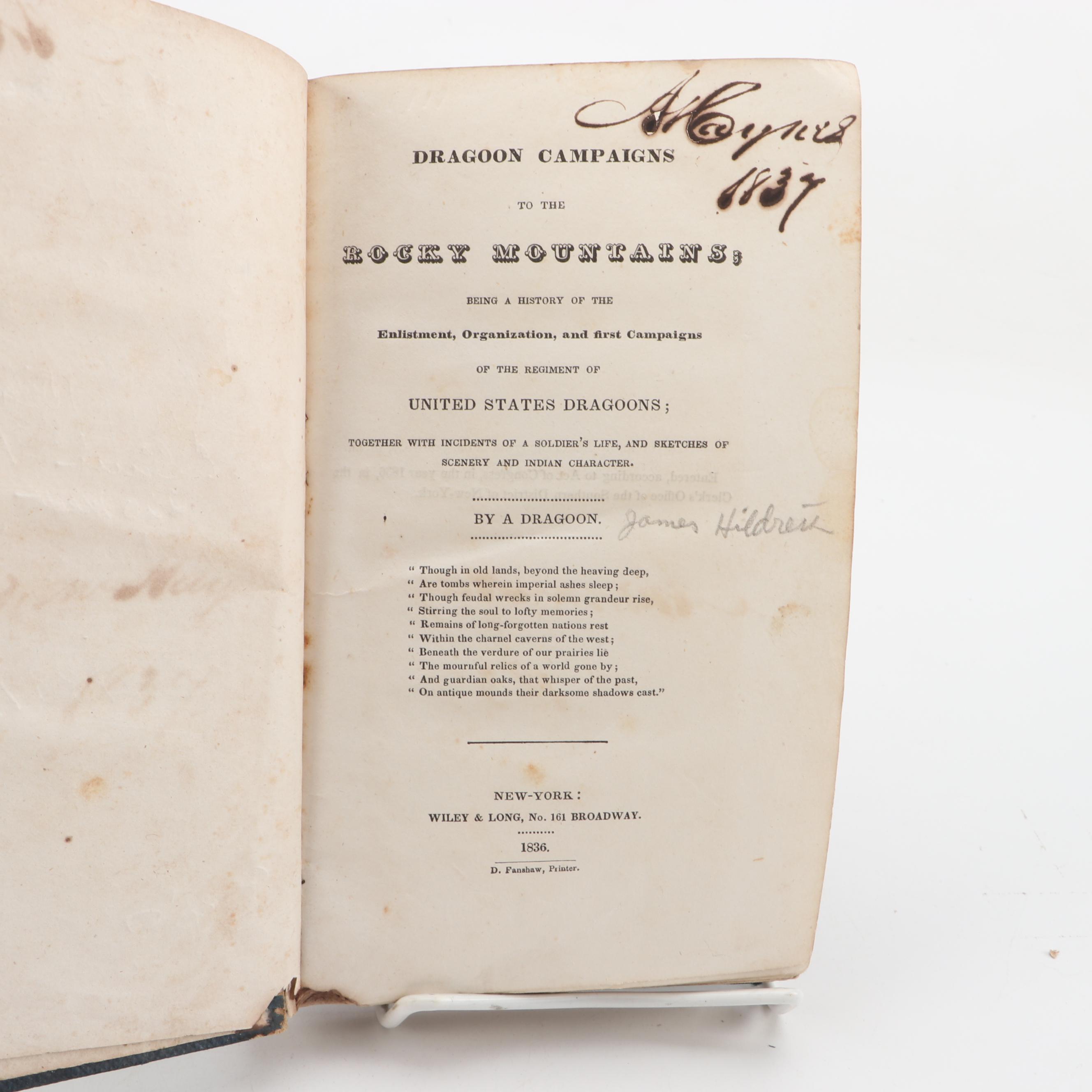 Five Books on Battles from The American Civil War and Dragoon Campaigns