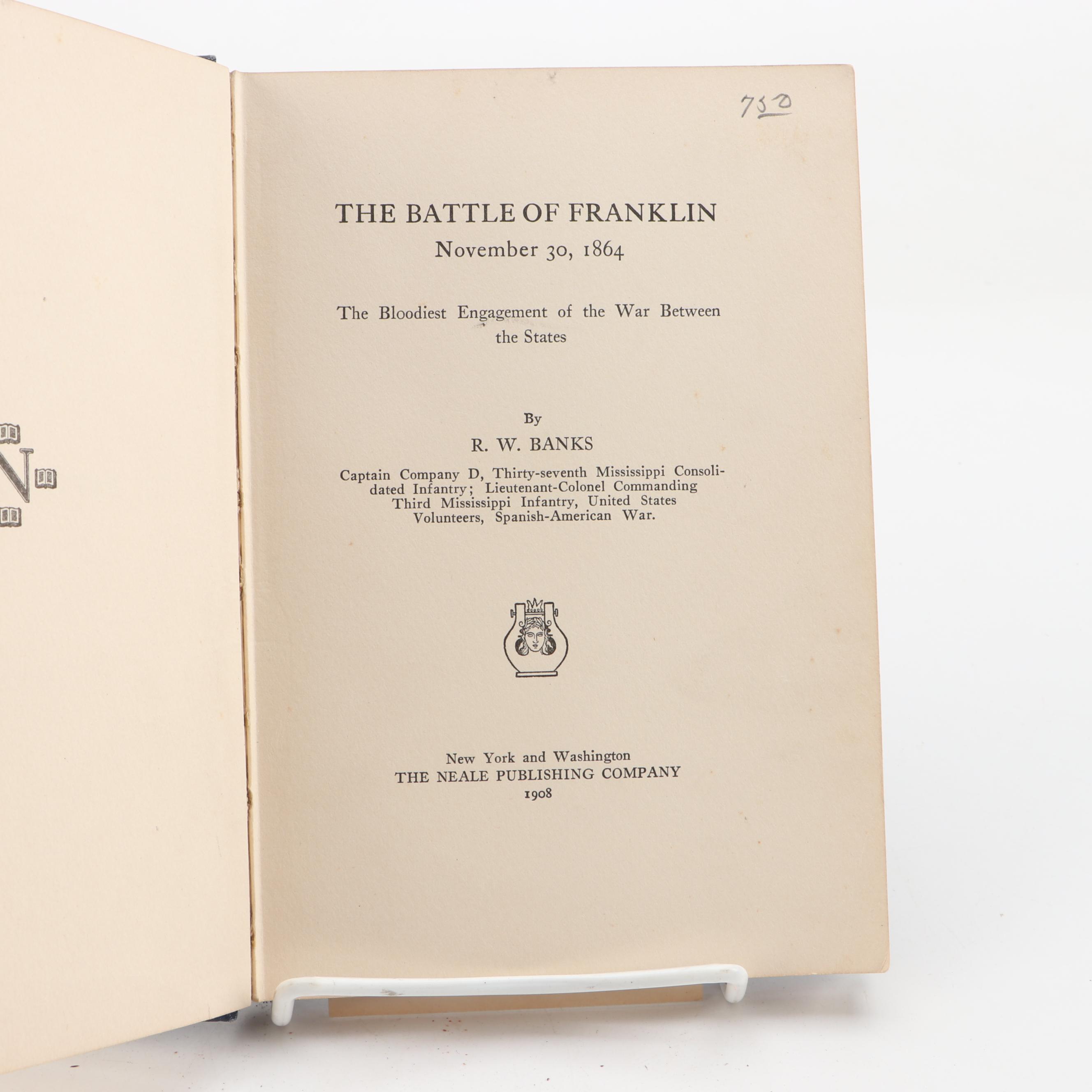 Five Books on Battles from The American Civil War and Dragoon Campaigns