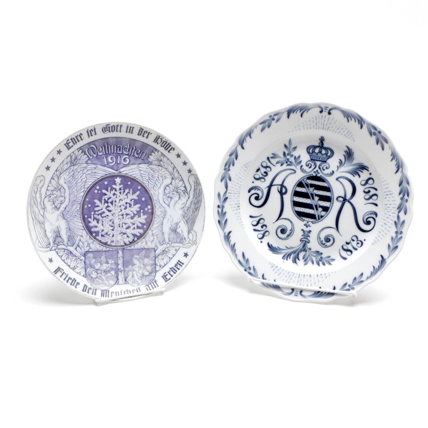 Two Decorative Plates