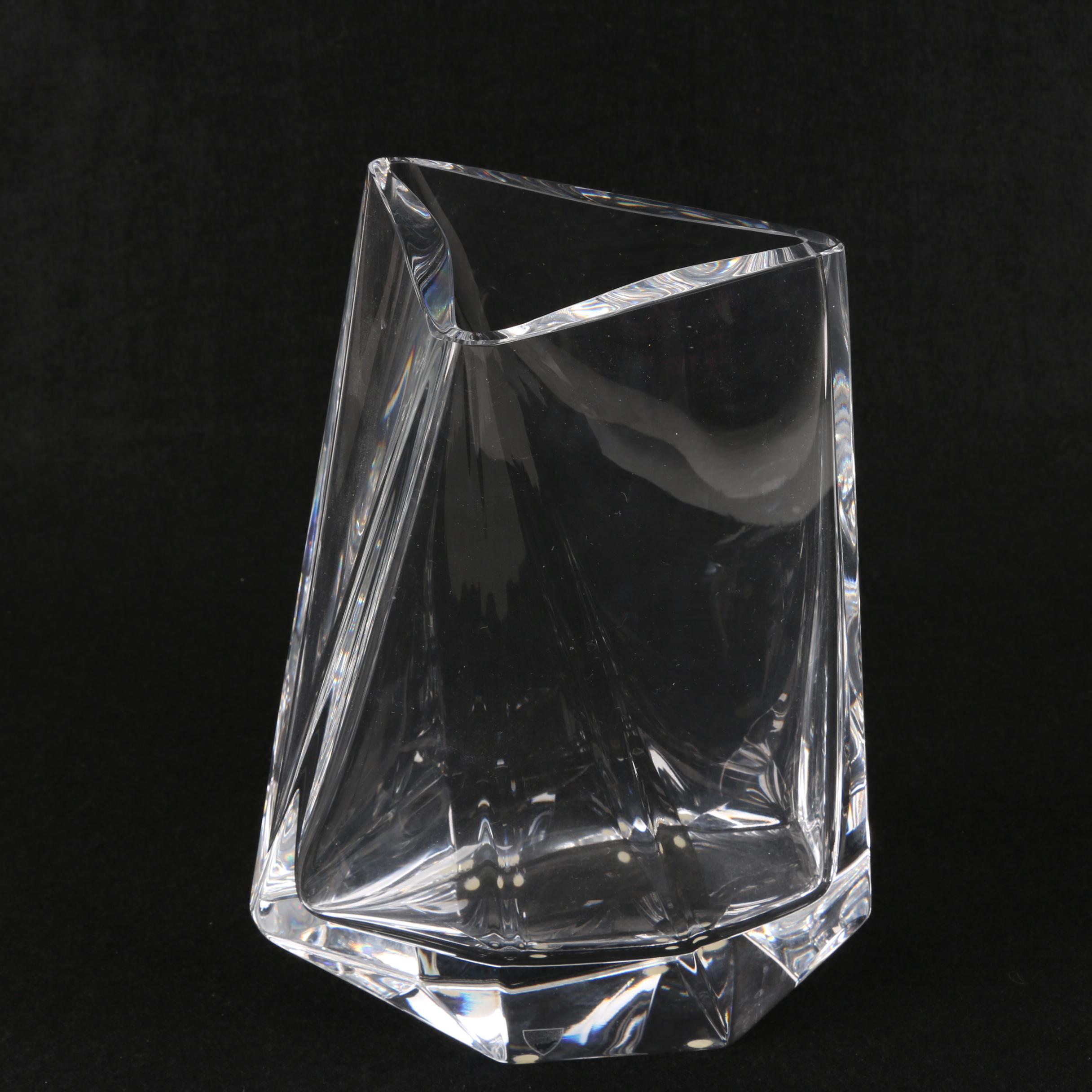 Orrefors Crystal Vase