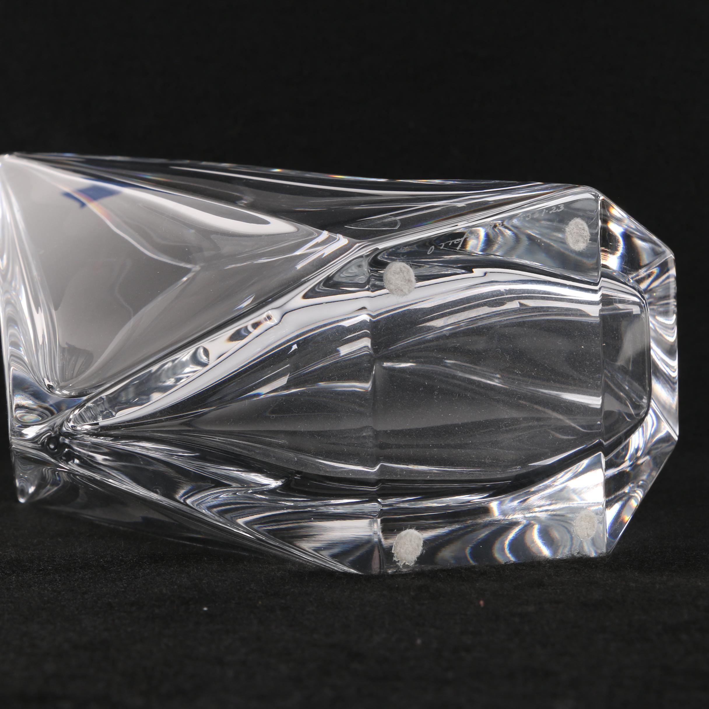 Orrefors Crystal Vase
