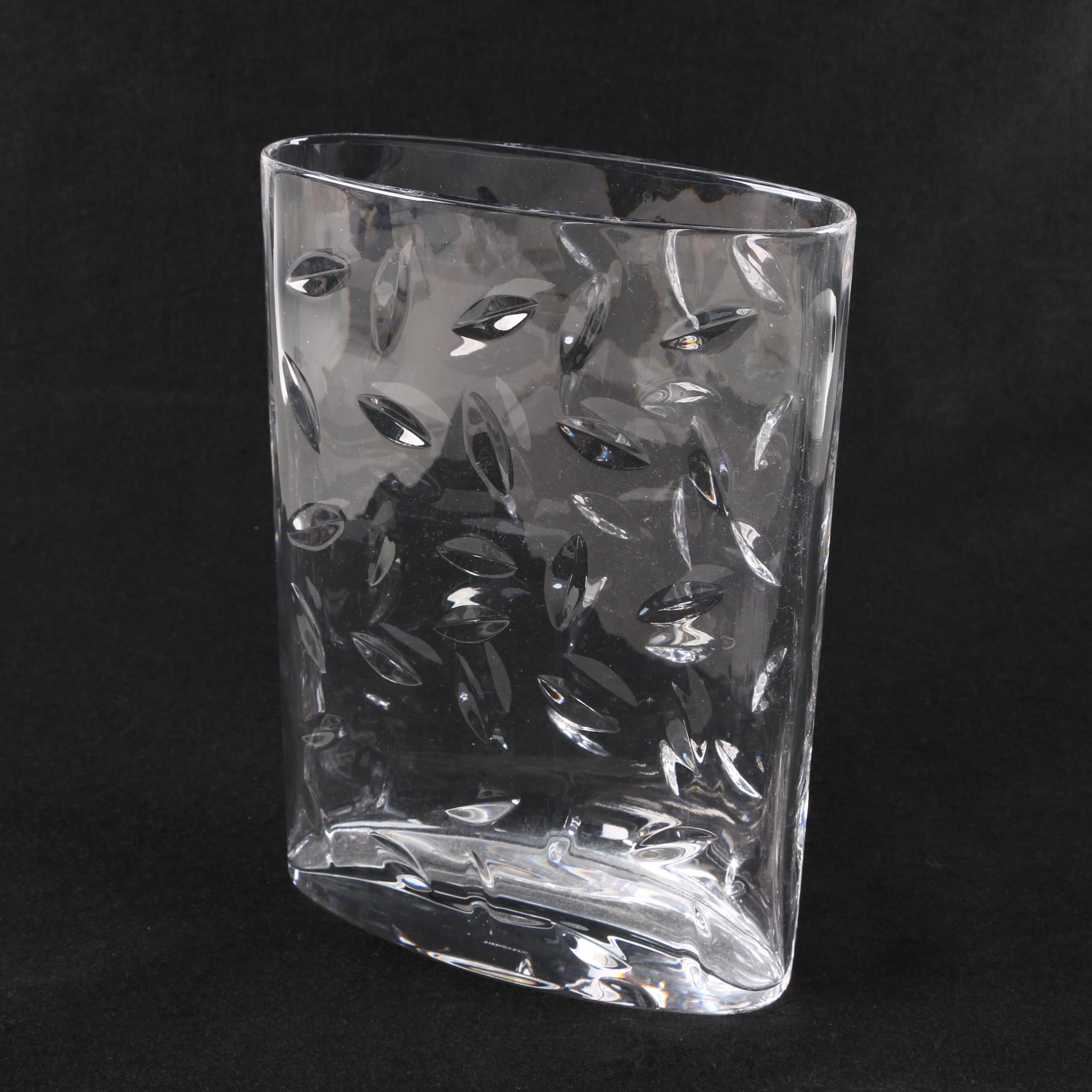 Tiffany & Co Crystal Vase