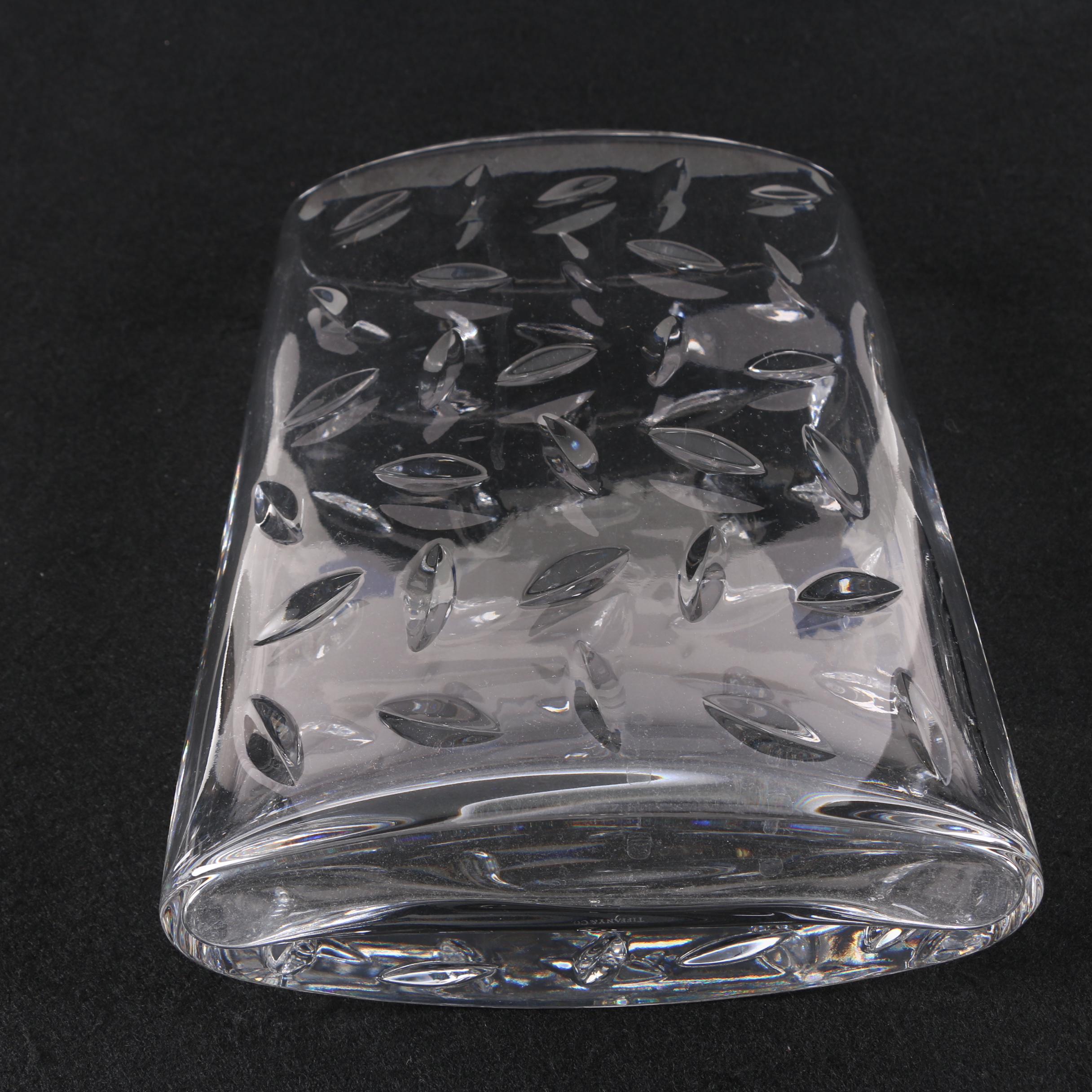 Tiffany & Co Crystal Vase