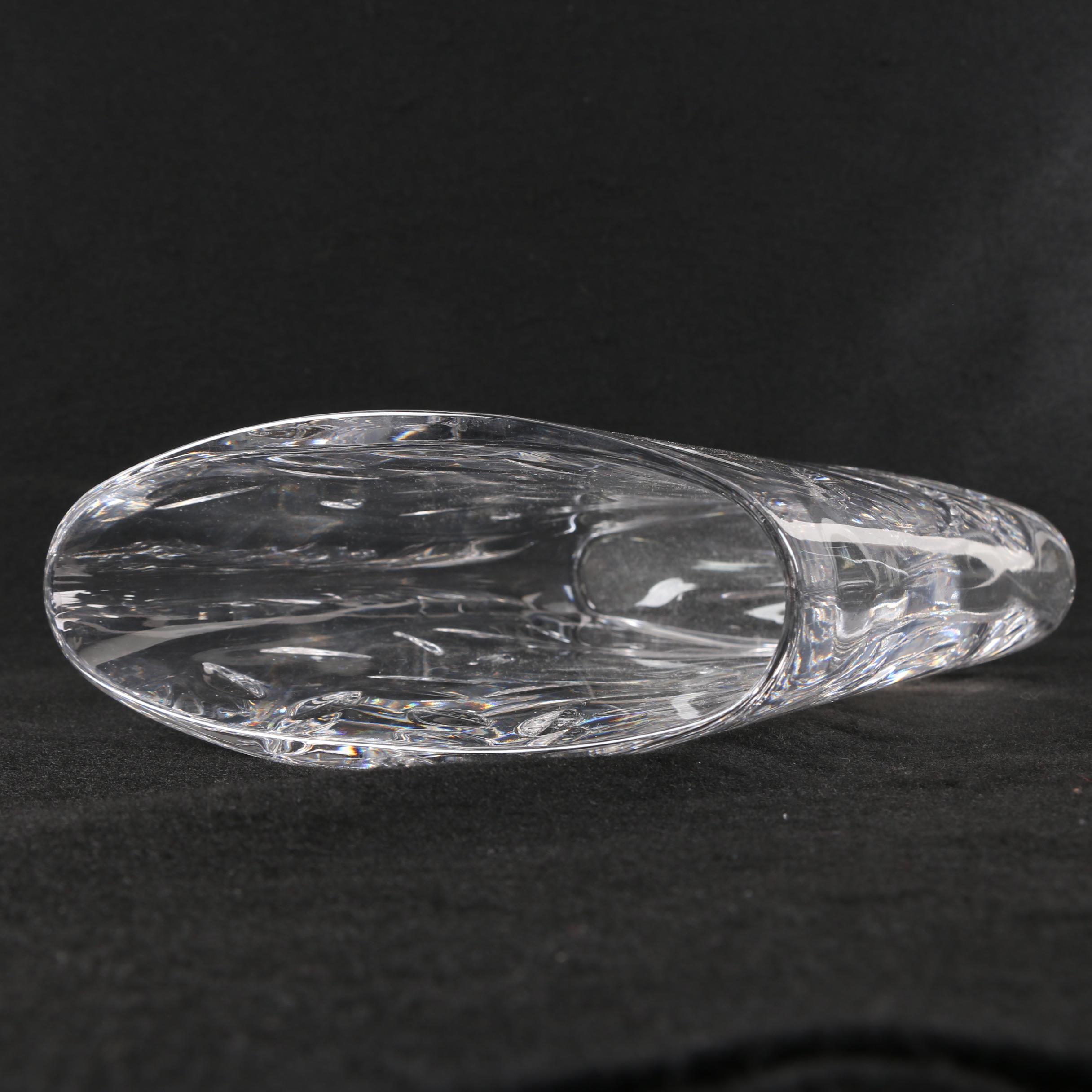 Tiffany & Co Crystal Vase