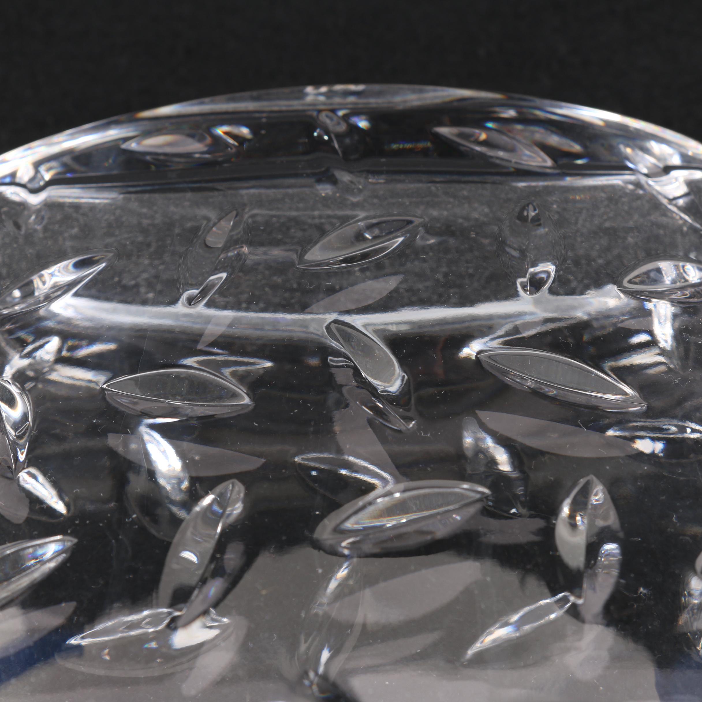 Tiffany & Co Crystal Vase