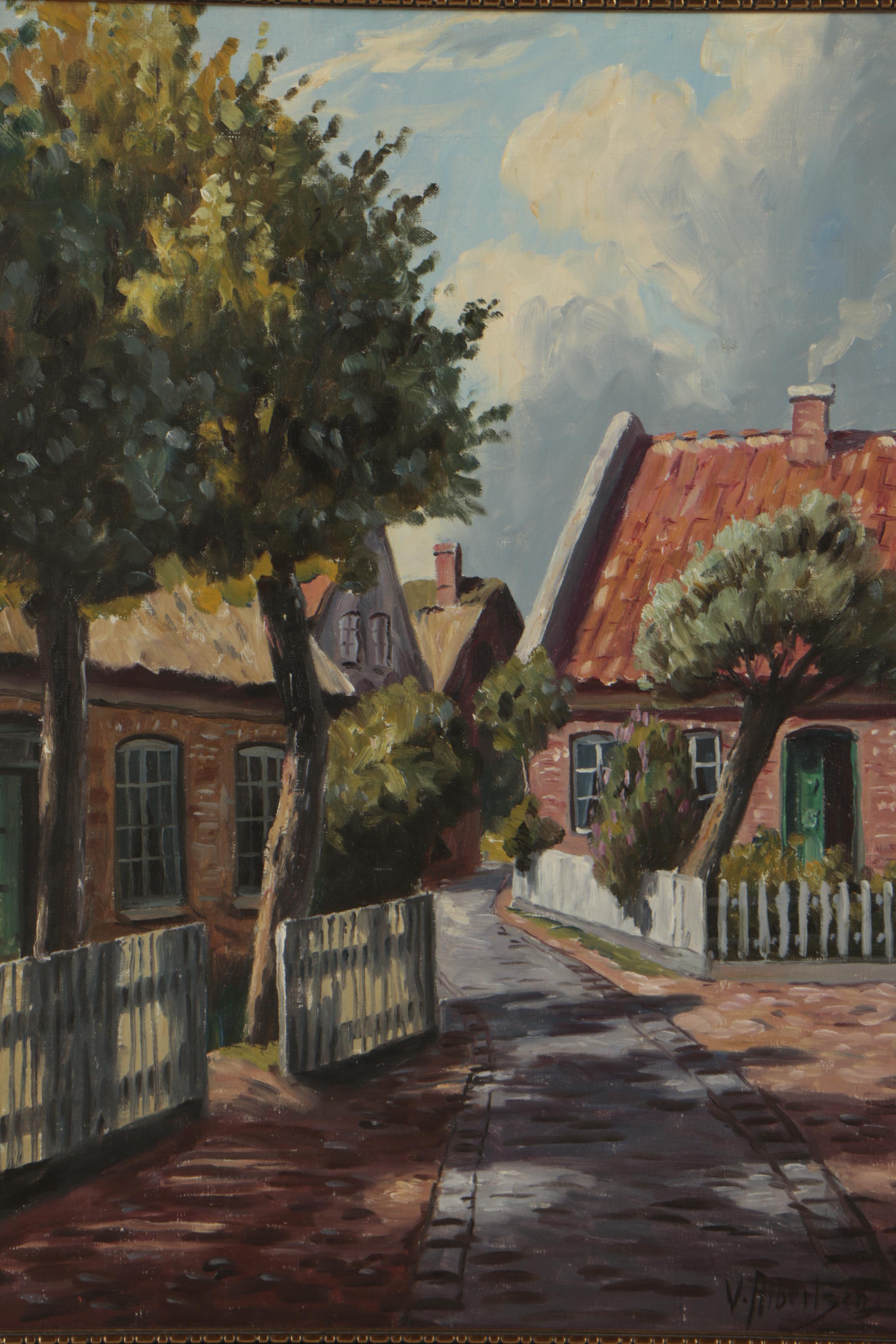 Valdemar Albertsen Oil Painting