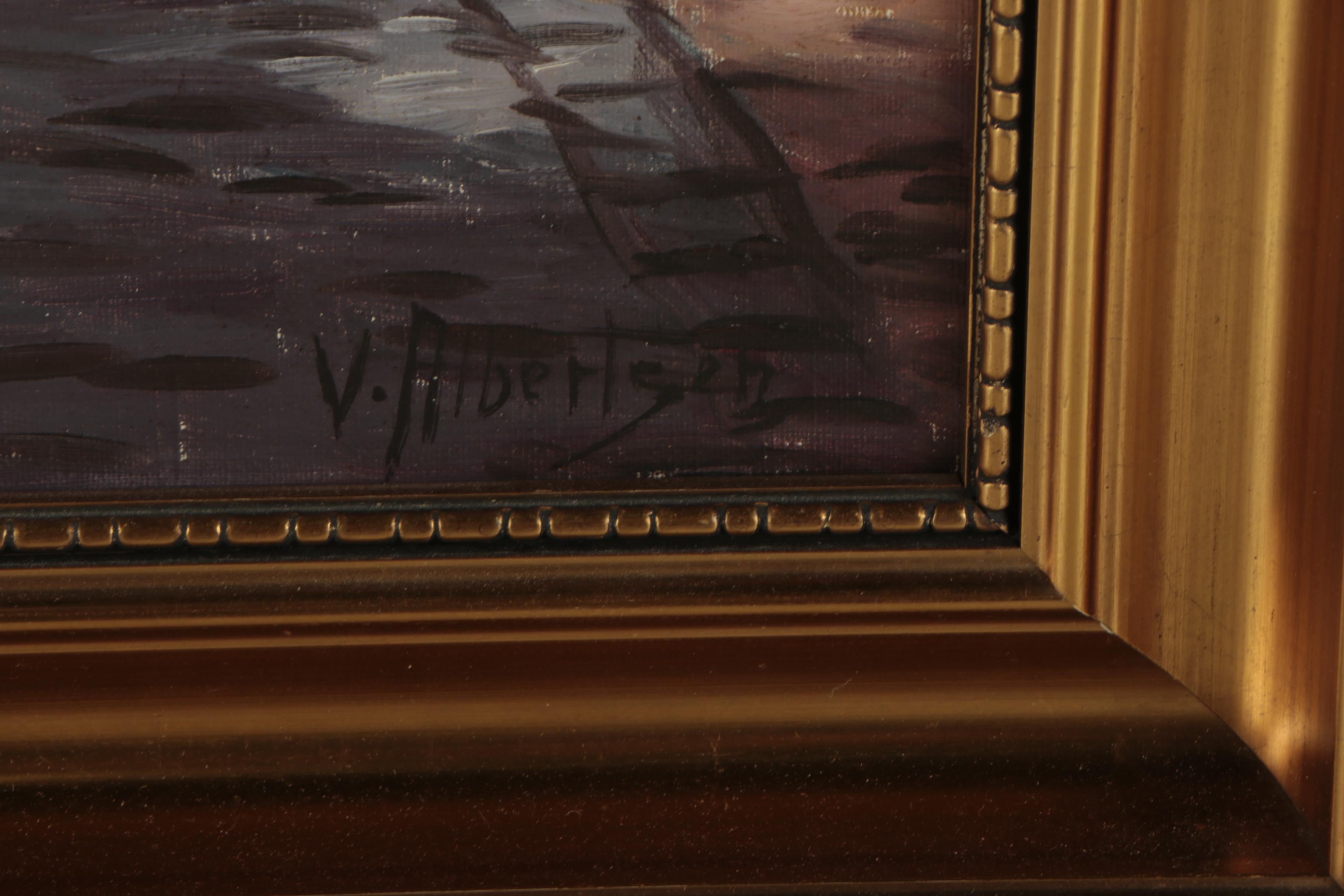 Valdemar Albertsen Oil Painting