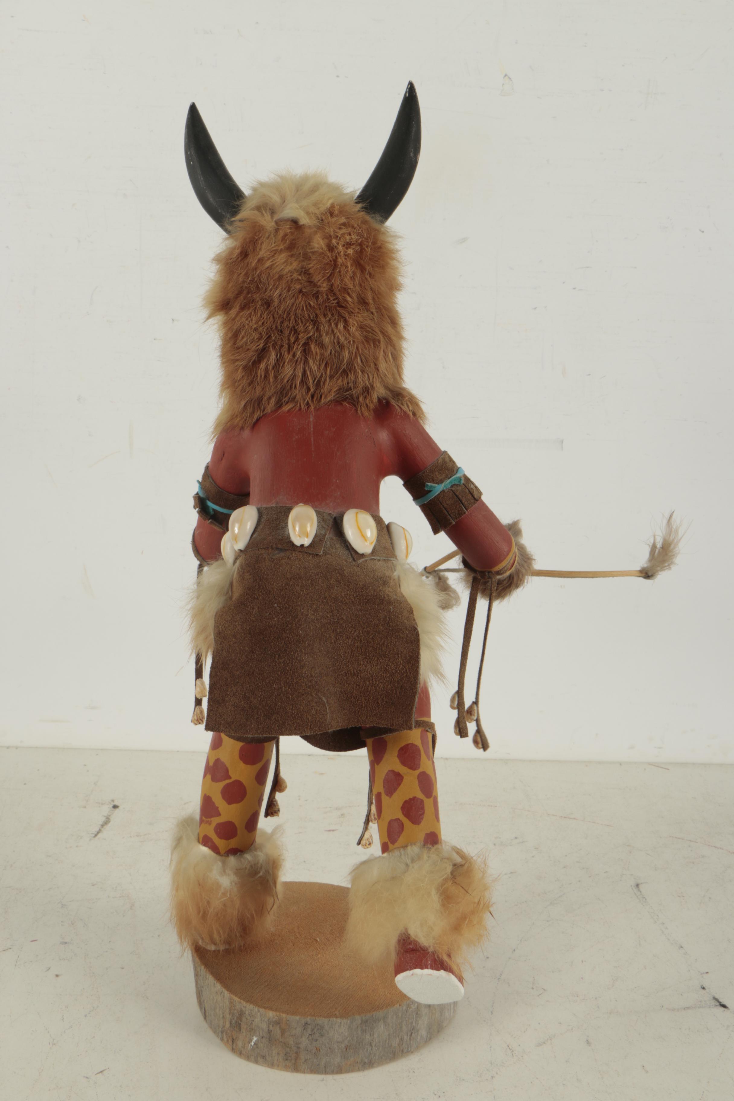 N. Smith Hopi-inspired Kachina Doll "Orgre"