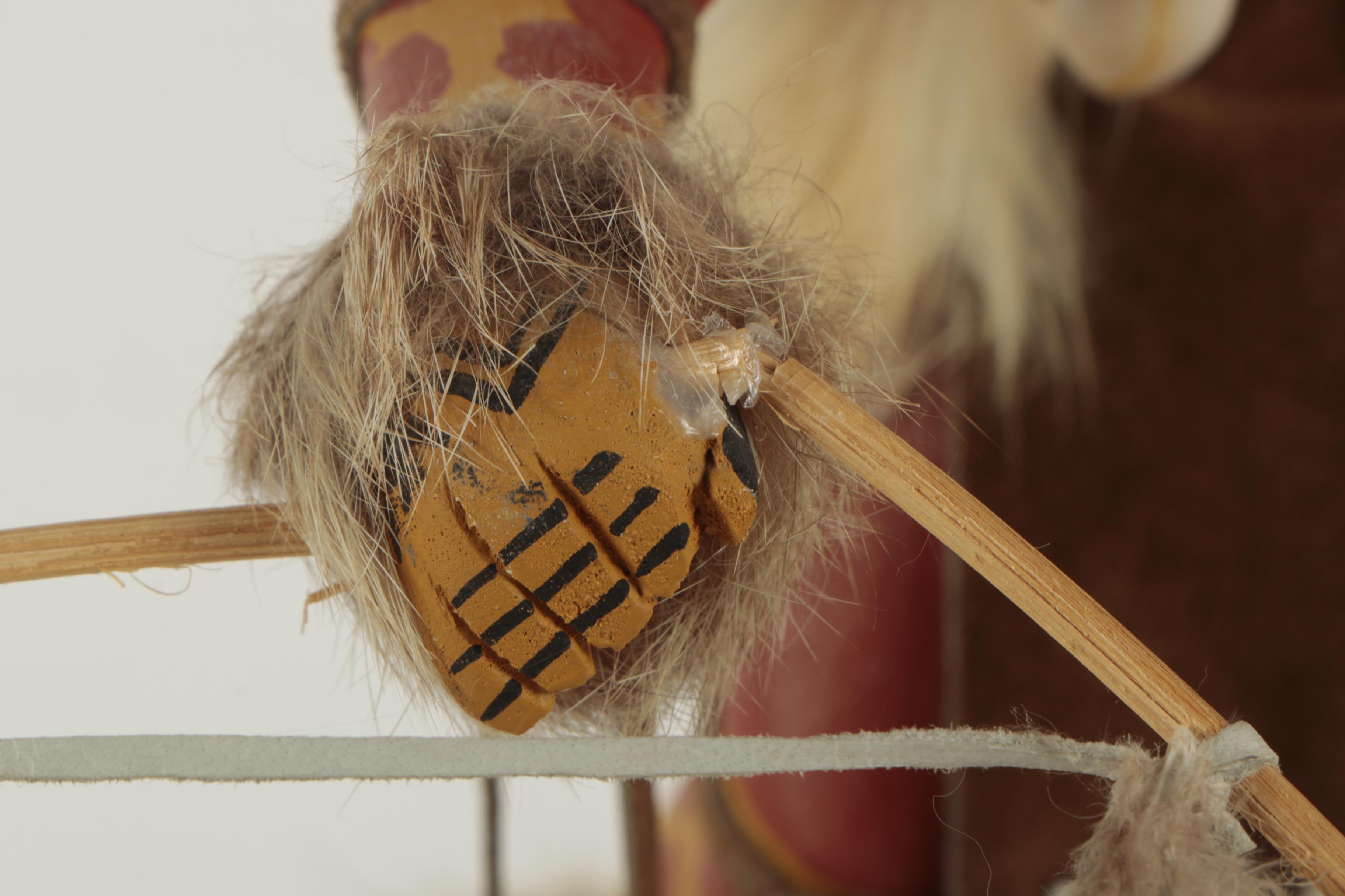 N. Smith Hopi-inspired Kachina Doll "Orgre"