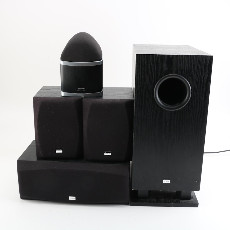 Set of Onkyo Surround Sound Speakers