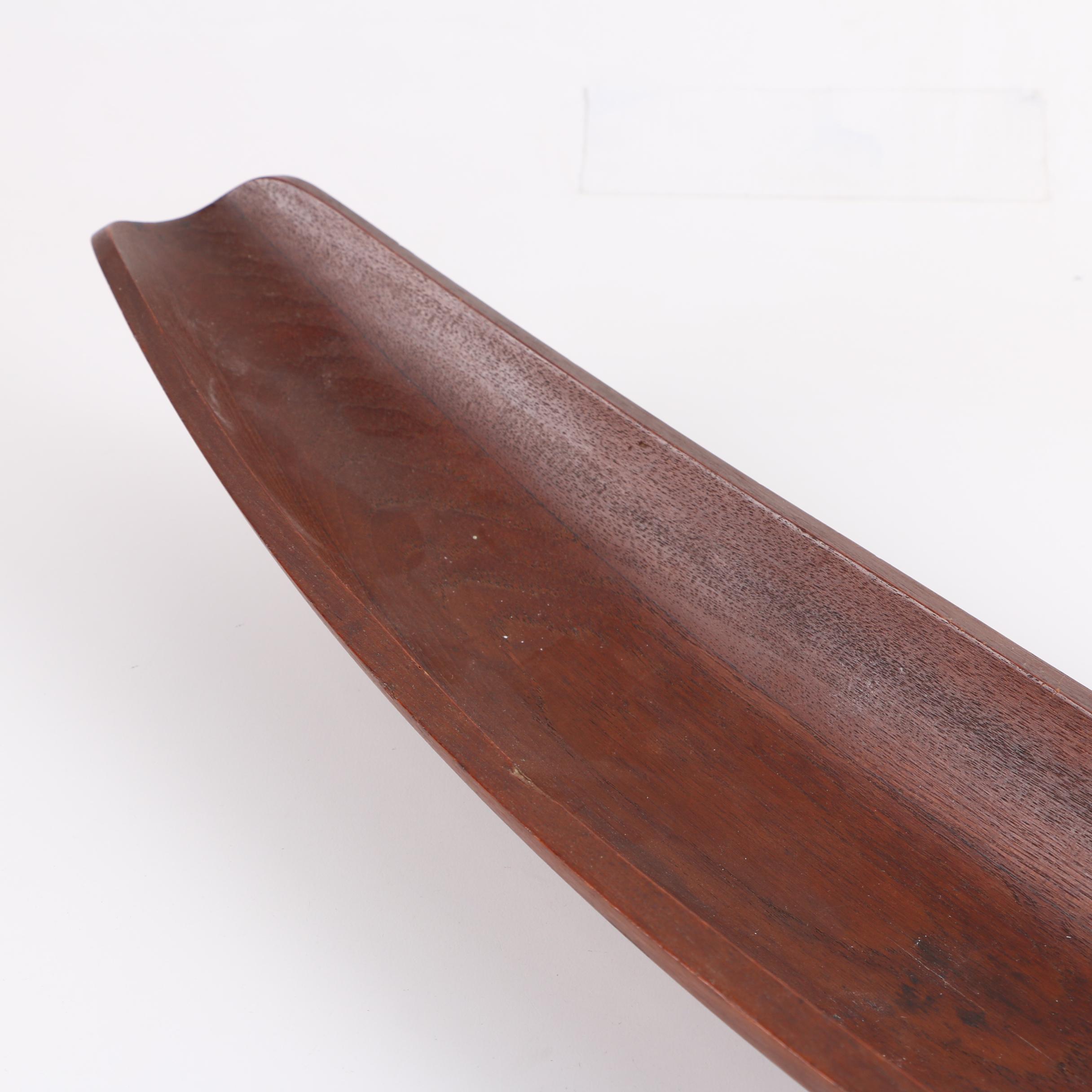 Vintage Dansk Staved Teak Bowl, circa 1960