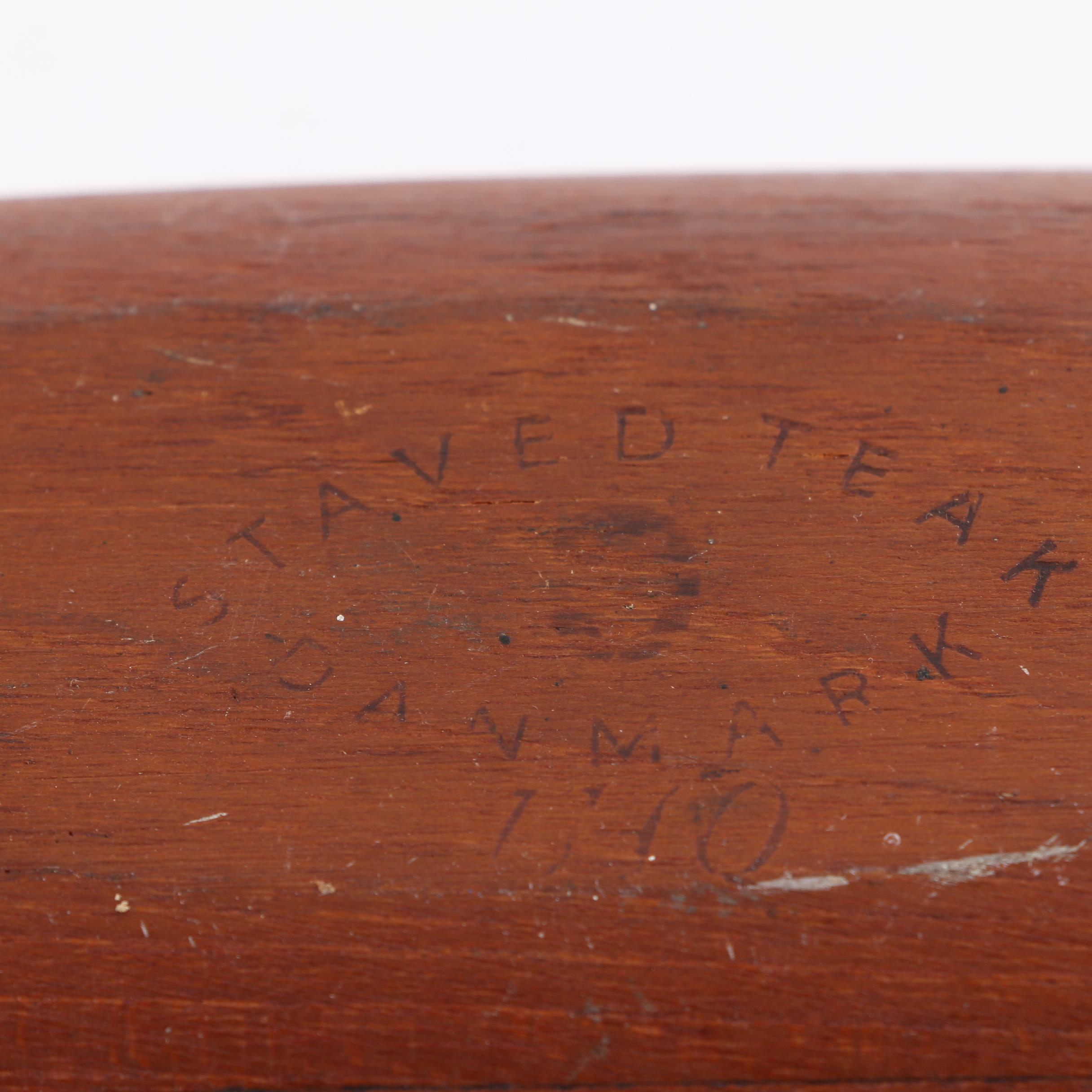 Vintage Dansk Staved Teak Bowl, circa 1960