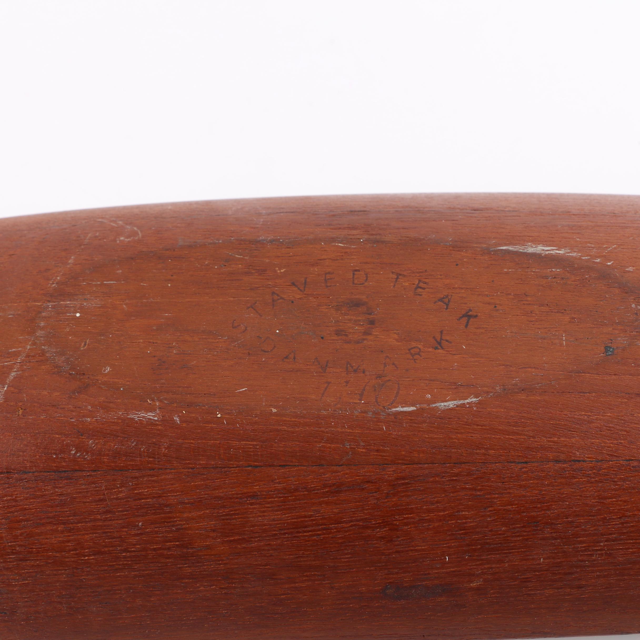 Vintage Dansk Staved Teak Bowl, circa 1960