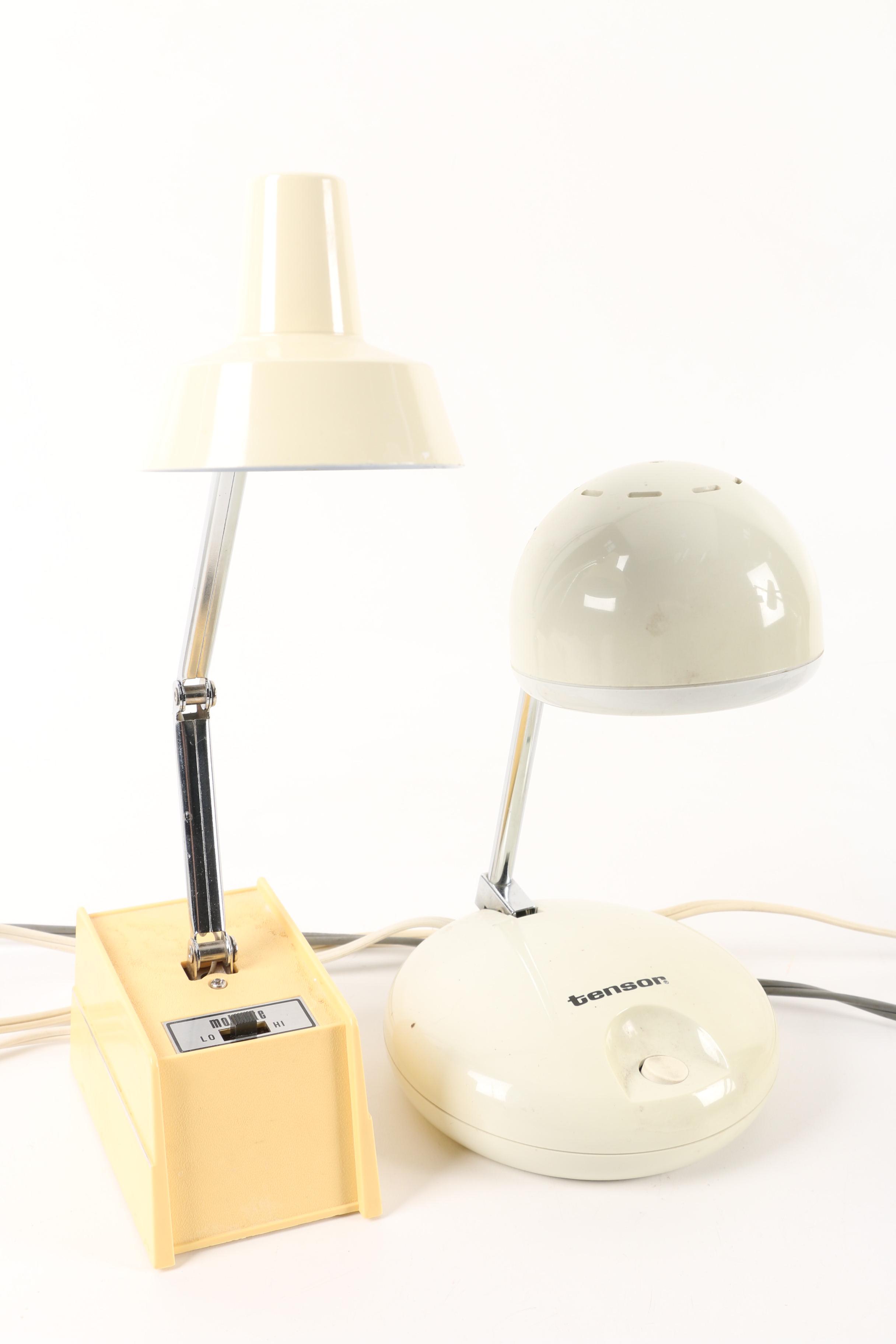 Group of Vintage Task Lamps